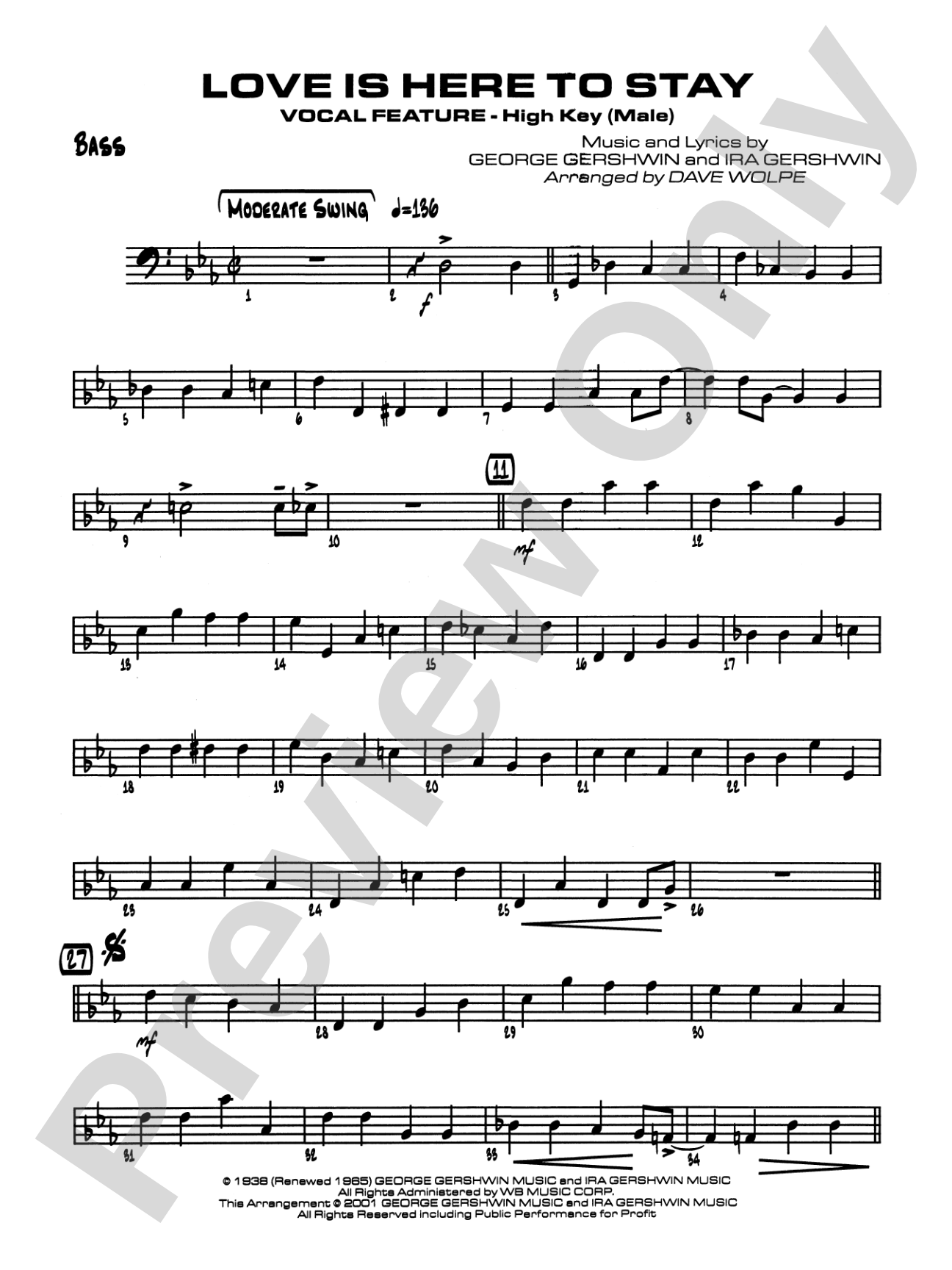 Love Is Here to Stay: String Bass