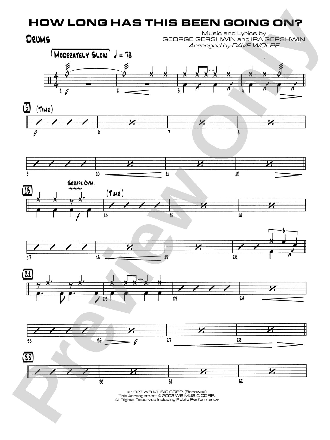How Long Has This Been Going On: Drums