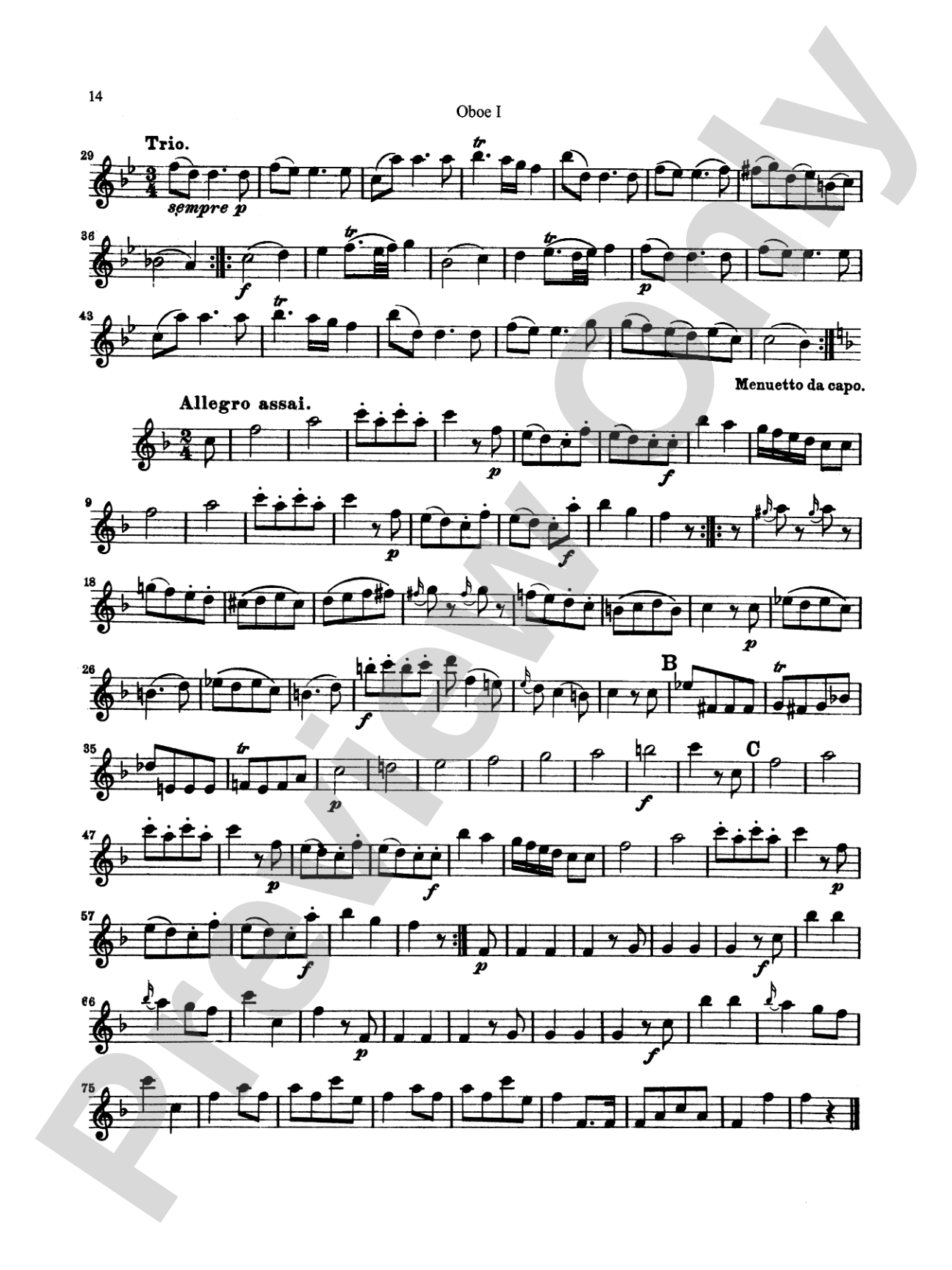 Six Divertimenti: Chamber Ensemble Book