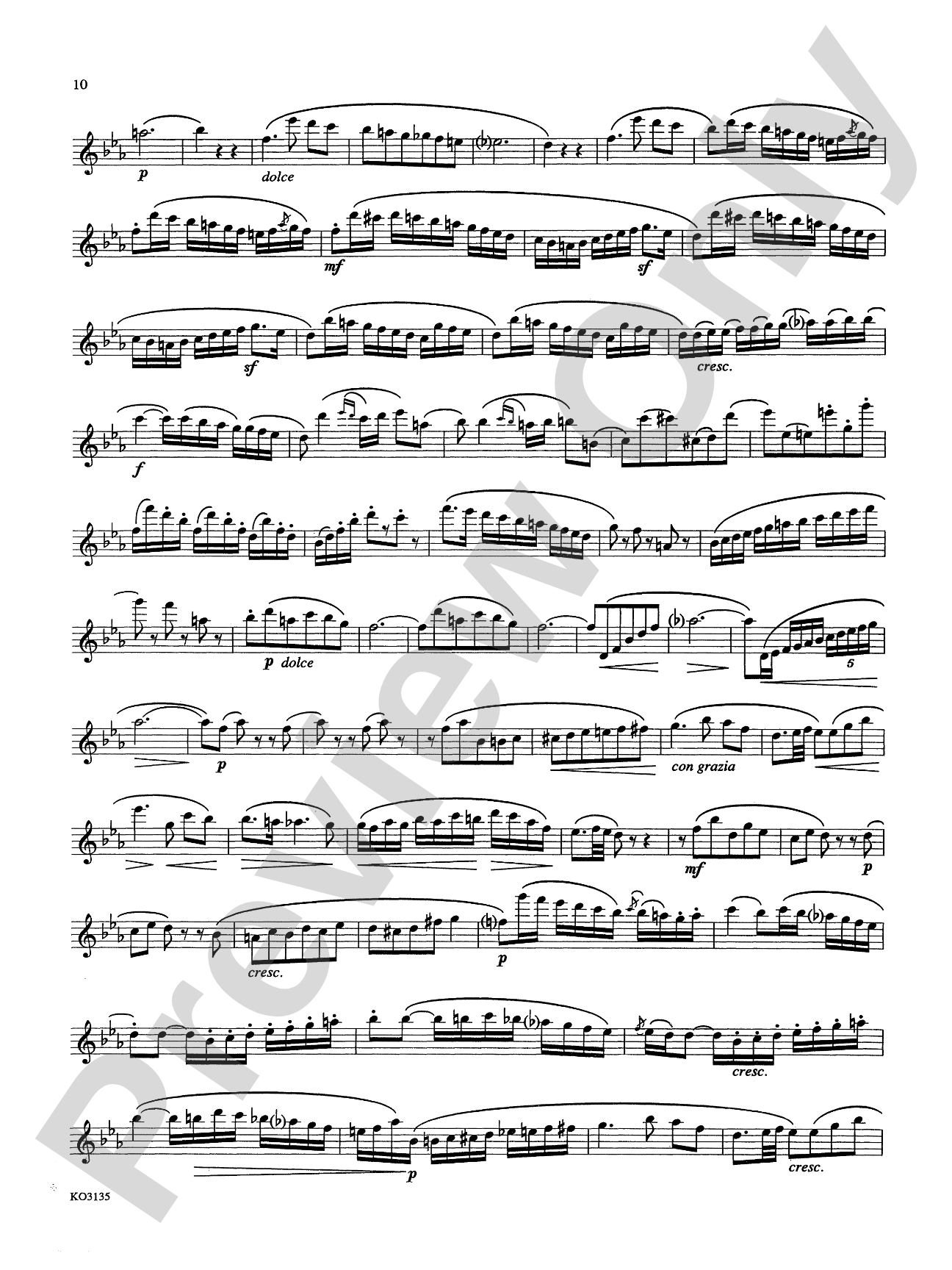 Three Grand Trios, Op. 86: Flute Book