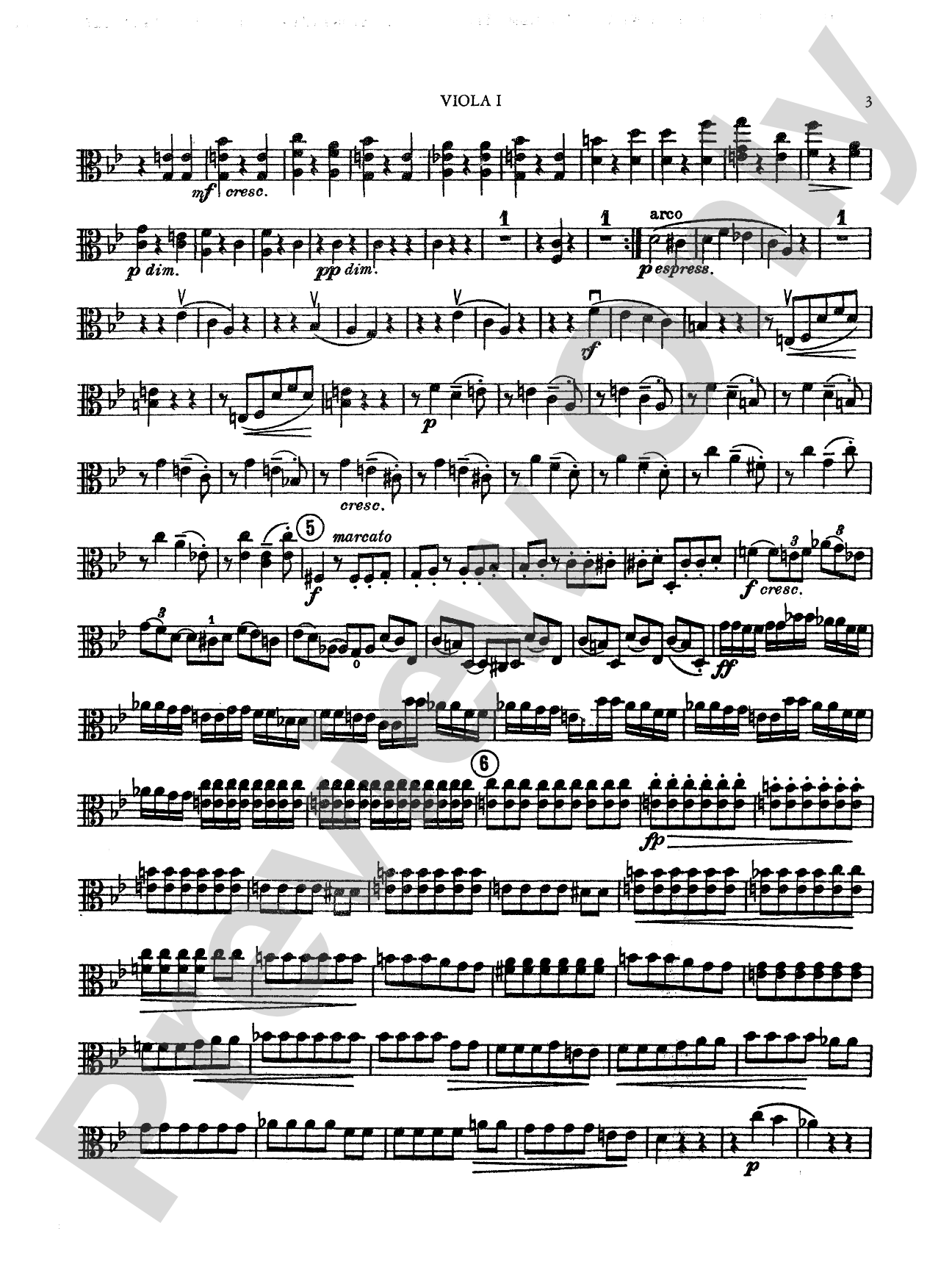 Sextet in B-Flat Major, Op. 18: Viola