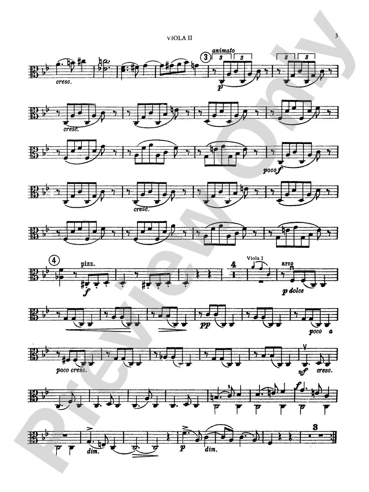 Sextet in B-Flat Major, Op. 18: 2nd Viola