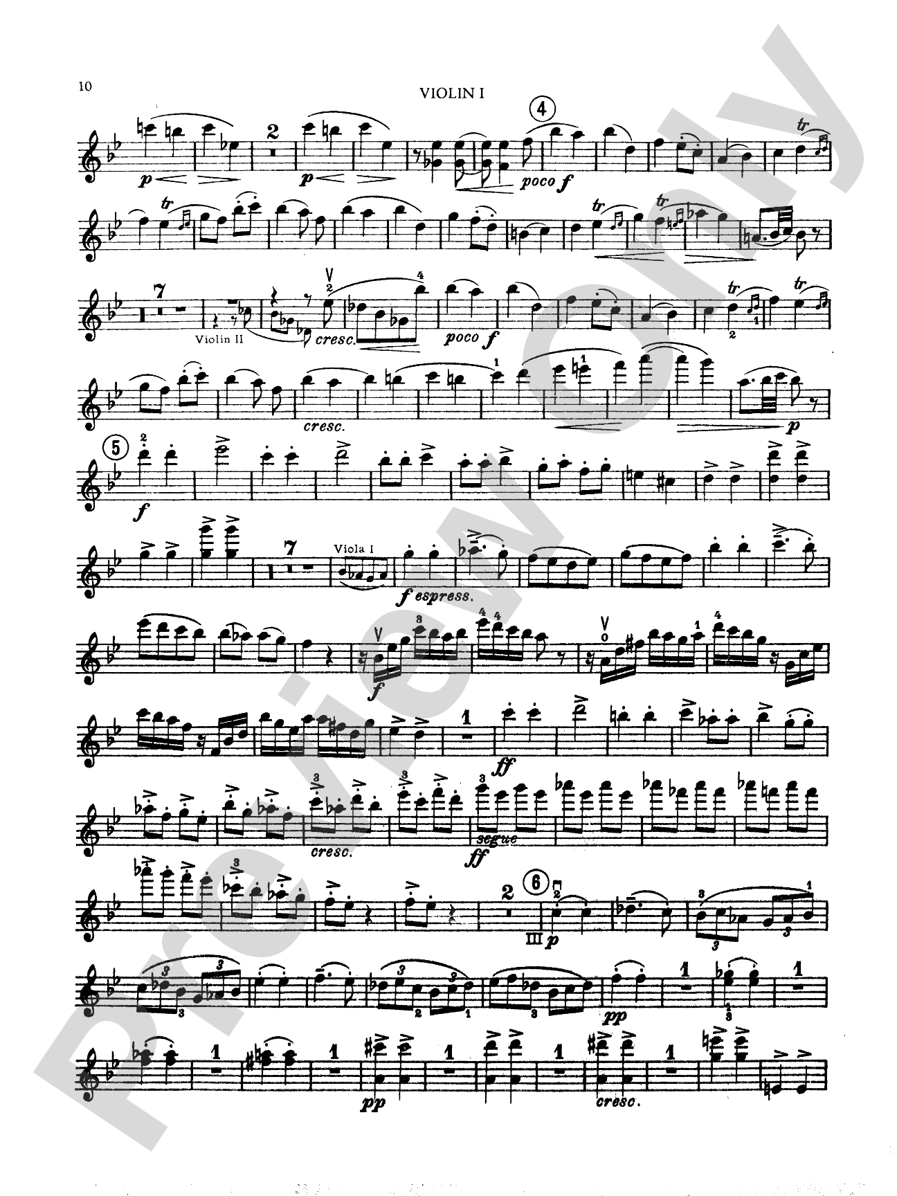 Sextet in B-Flat Major, Op. 18: String Sextet Book
