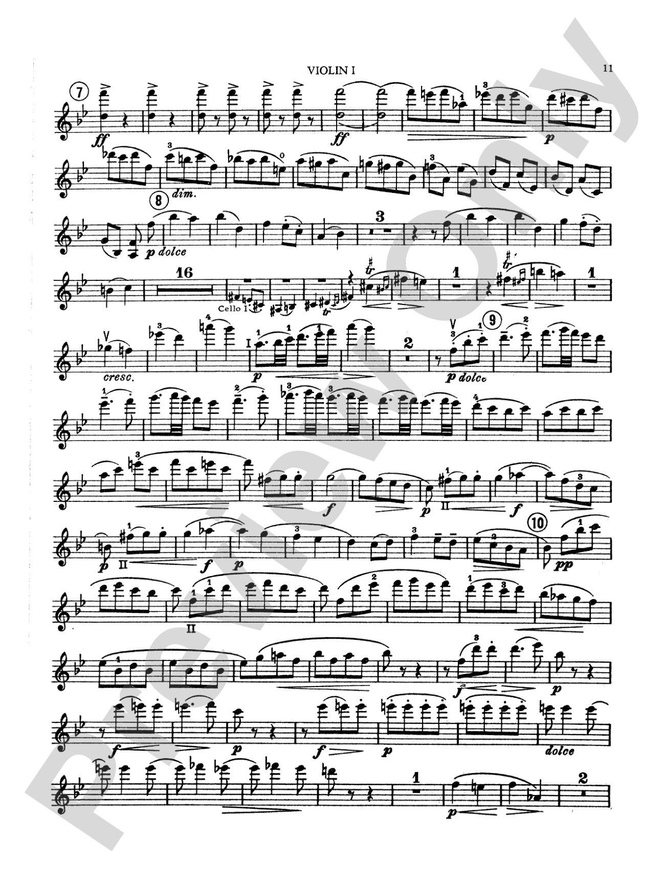Sextet in B-Flat Major, Op. 18: String Sextet Book