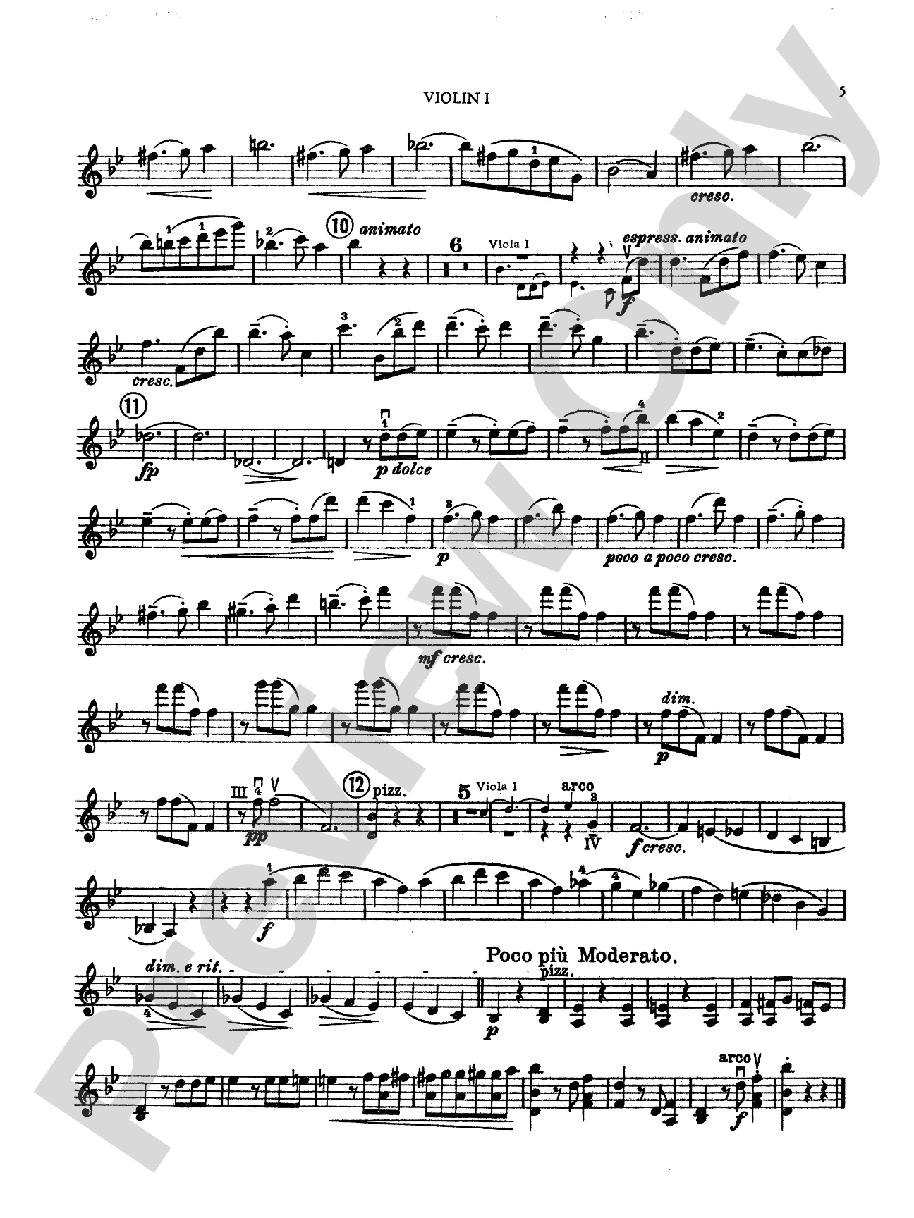 Sextet in B-Flat Major, Op. 18: String Sextet Book