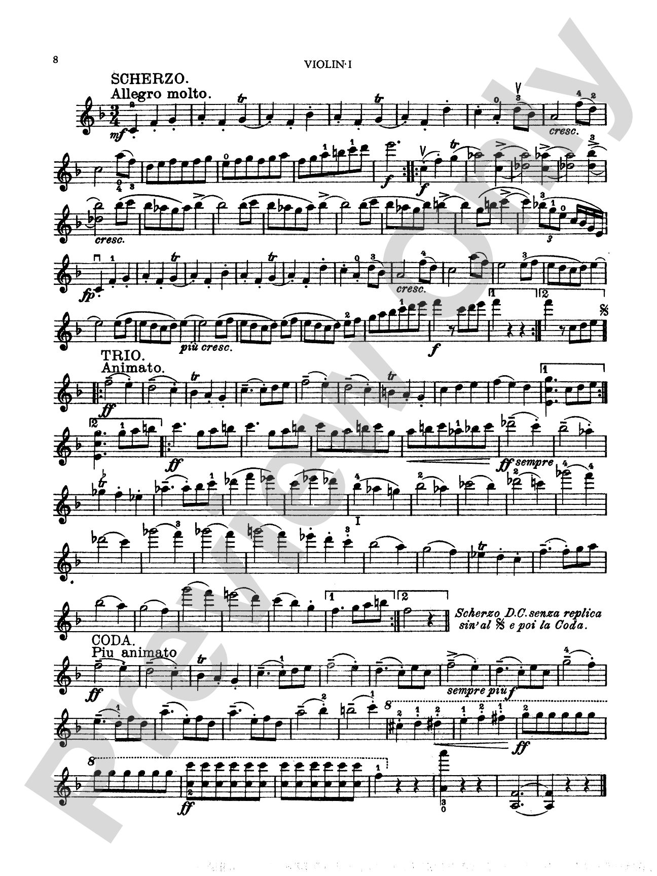 Sextet in B-Flat Major, Op. 18: String Sextet Book