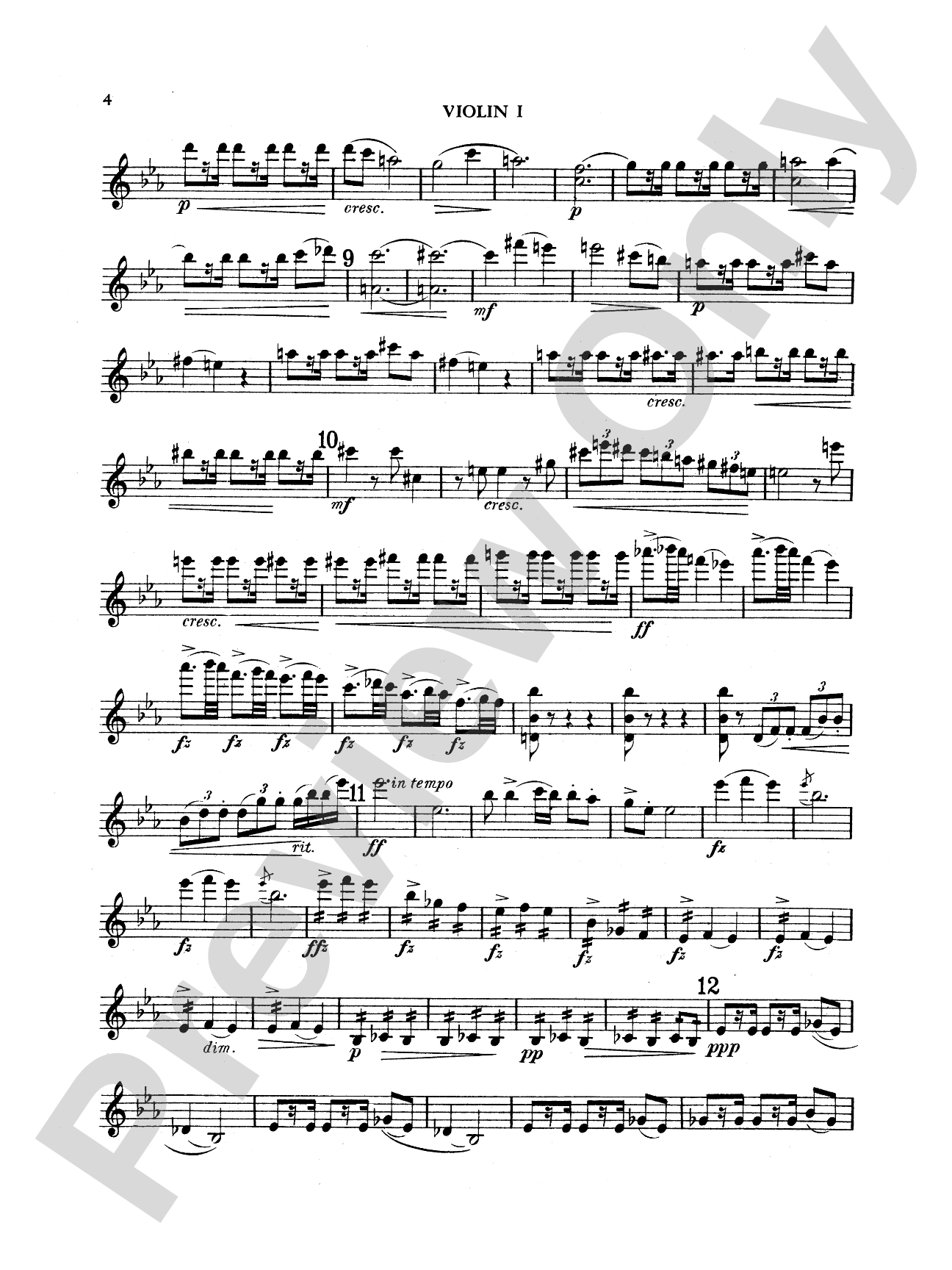 String Quintet in E-Flat Major, Op. 97: String Quintet Book