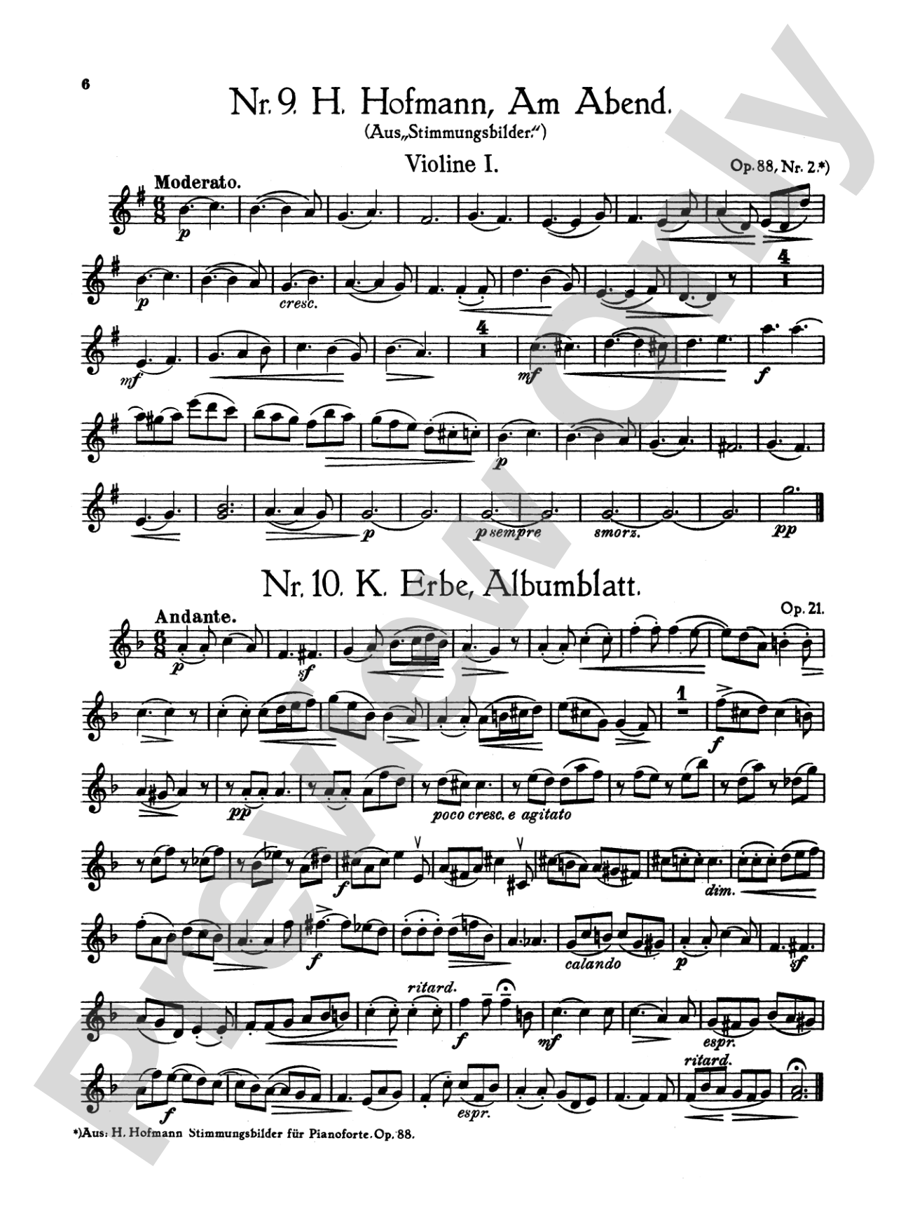 Album of Easy String Quartets, Volume III (Pieces by Bach, Haydn, Mozart, Beethoven, Schumann, Mendelssohn, and others): String Quartet Book
