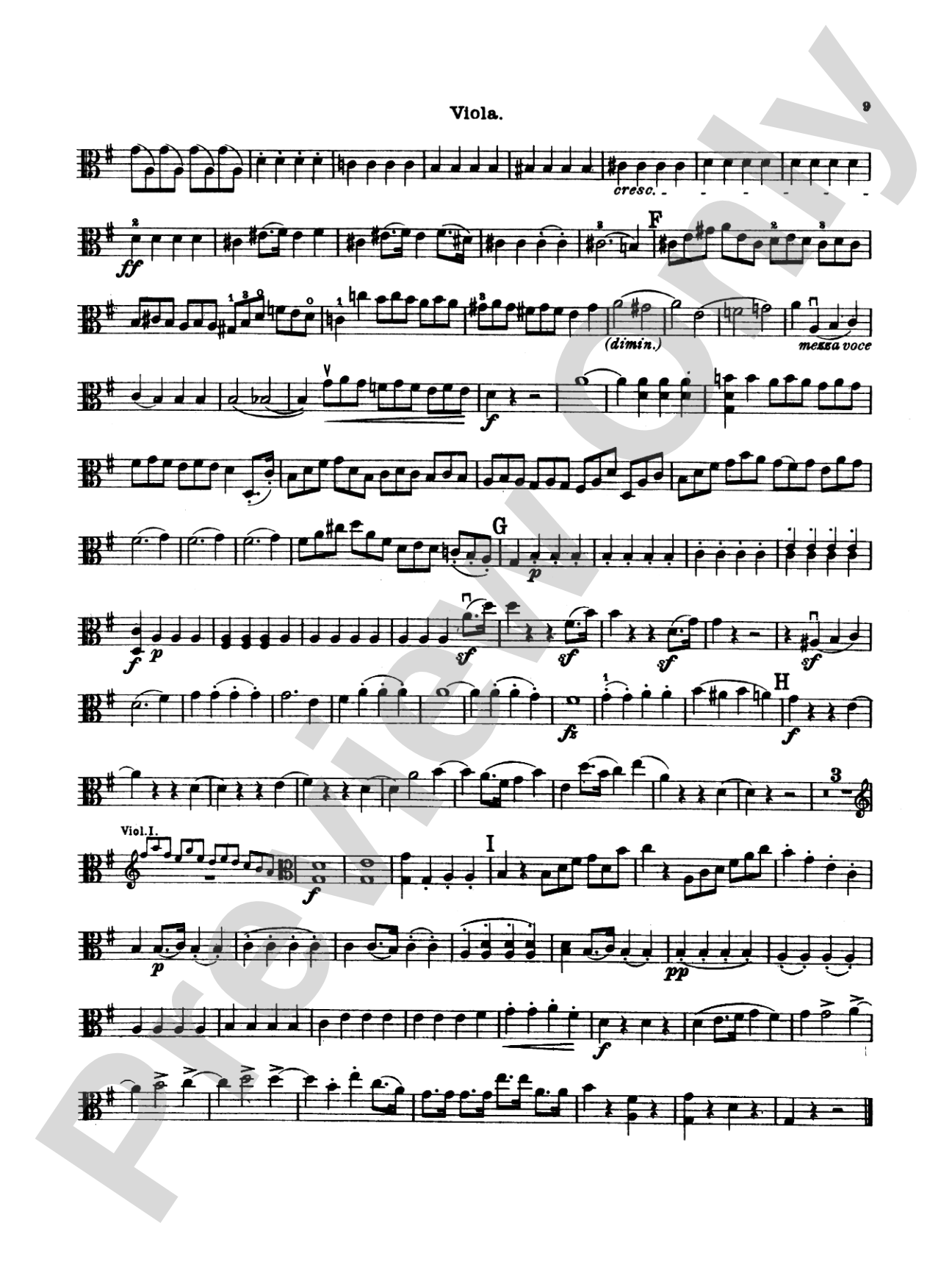 Thirty Celebrated String Quartets, Volume I - Op. 9, No. 2; Op. 17, No. 5; Op. 50, No. 6; Op. 54, Nos. 1, 2, 3; Op. 64, Nos. 2, 3, 4; Op. 74, Nos. 1, 2, 3; Op. 77, Nos. 1, 2: Viola