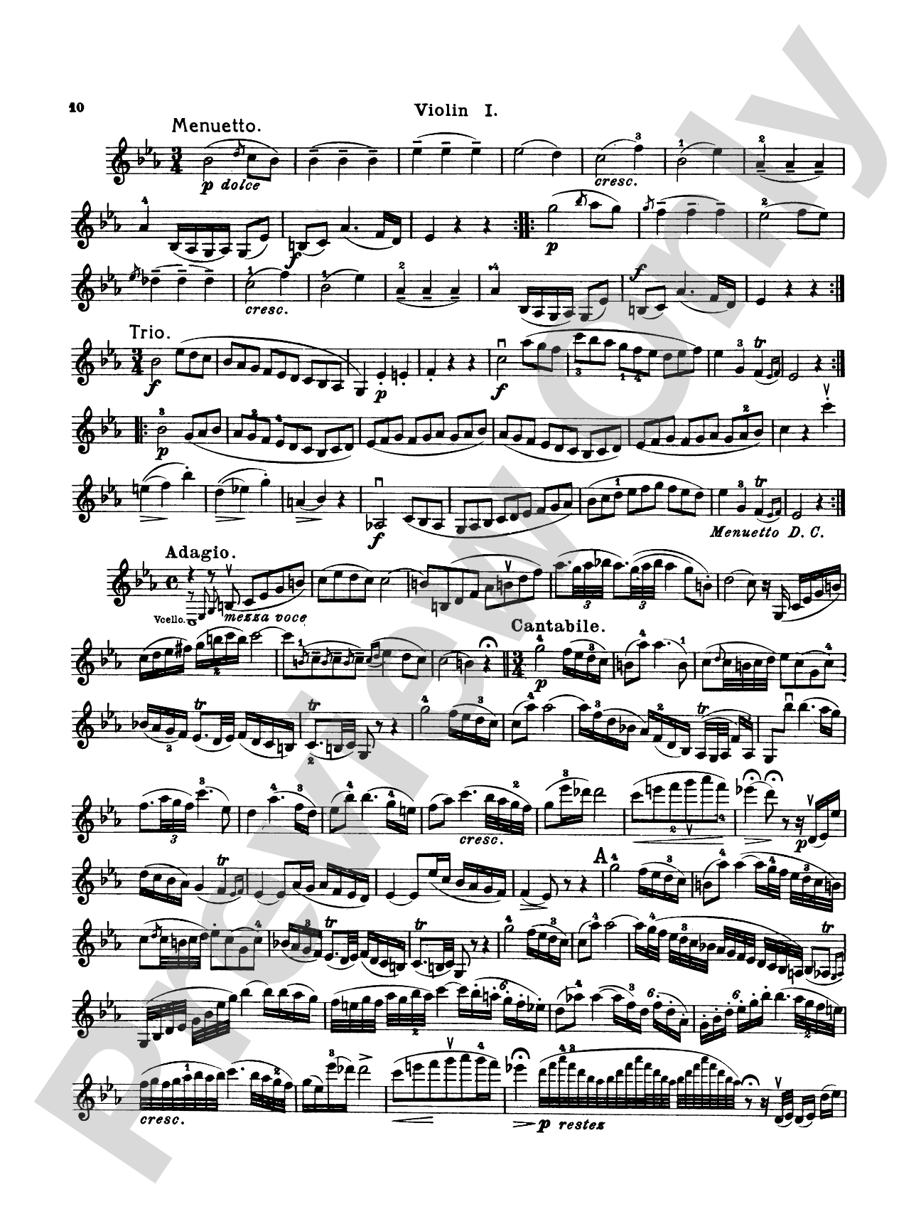 Thirty Celebrated String Quartets, Volume I - Op. 9, No. 2; Op. 17, No. 5; Op. 50, No. 6; Op. 54, Nos. 1, 2, 3; Op. 64, Nos. 2, 3, 4; Op. 74, Nos. 1, 2, 3; Op. 77, Nos. 1, 2: String Quartet Book
