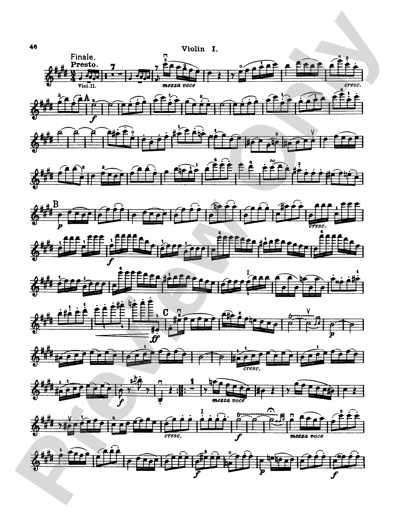 Thirty Celebrated String Quartets, Volume I - Op. 9, No. 2; Op. 17, No. 5; Op. 50, No. 6; Op. 54, Nos. 1, 2, 3; Op. 64, Nos. 2, 3, 4; Op. 74, Nos. 1, 2, 3; Op. 77, Nos. 1, 2: String Quartet Book