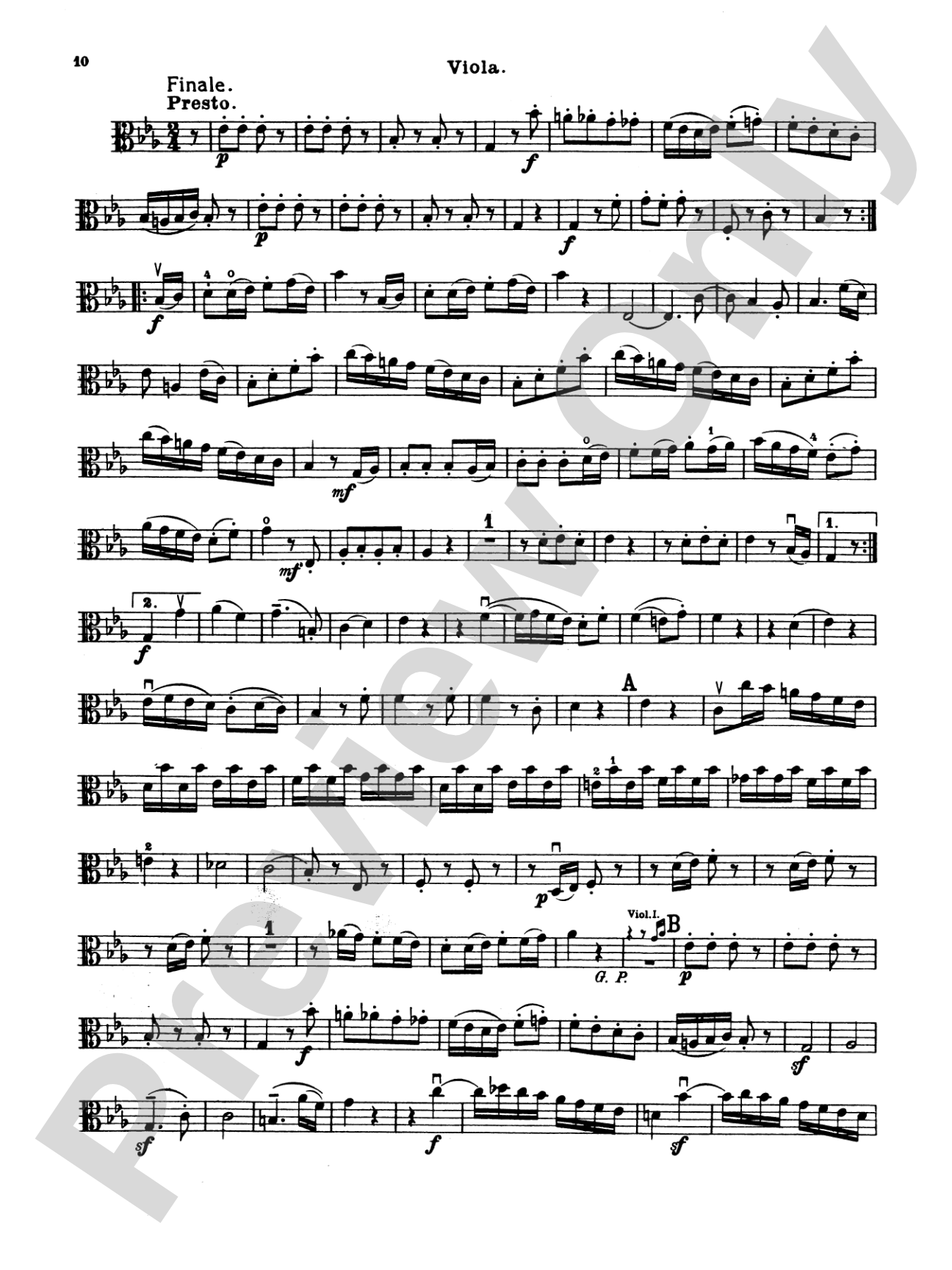 Thirty Celebrated String Quartets, Volume II - Op. 3, Nos. 3, 5; Op. 20, Nos. 4, 5, 6; Op. 33, Nos. 2, 3, 6; Op. 64, Nos. 5, 6; Op. 76, Nos. 1, 2, 3, 4, 5, 6: Viola