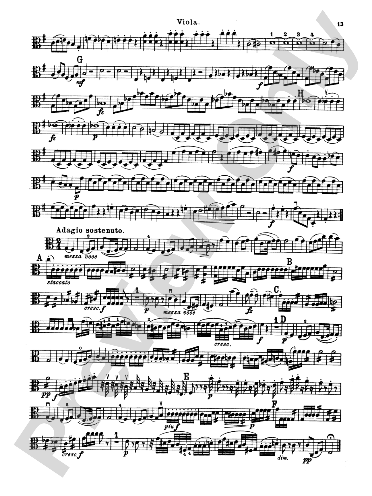 Thirty Celebrated String Quartets, Volume II - Op. 3, Nos. 3, 5; Op. 20, Nos. 4, 5, 6; Op. 33, Nos. 2, 3, 6; Op. 64, Nos. 5, 6; Op. 76, Nos. 1, 2, 3, 4, 5, 6: Viola