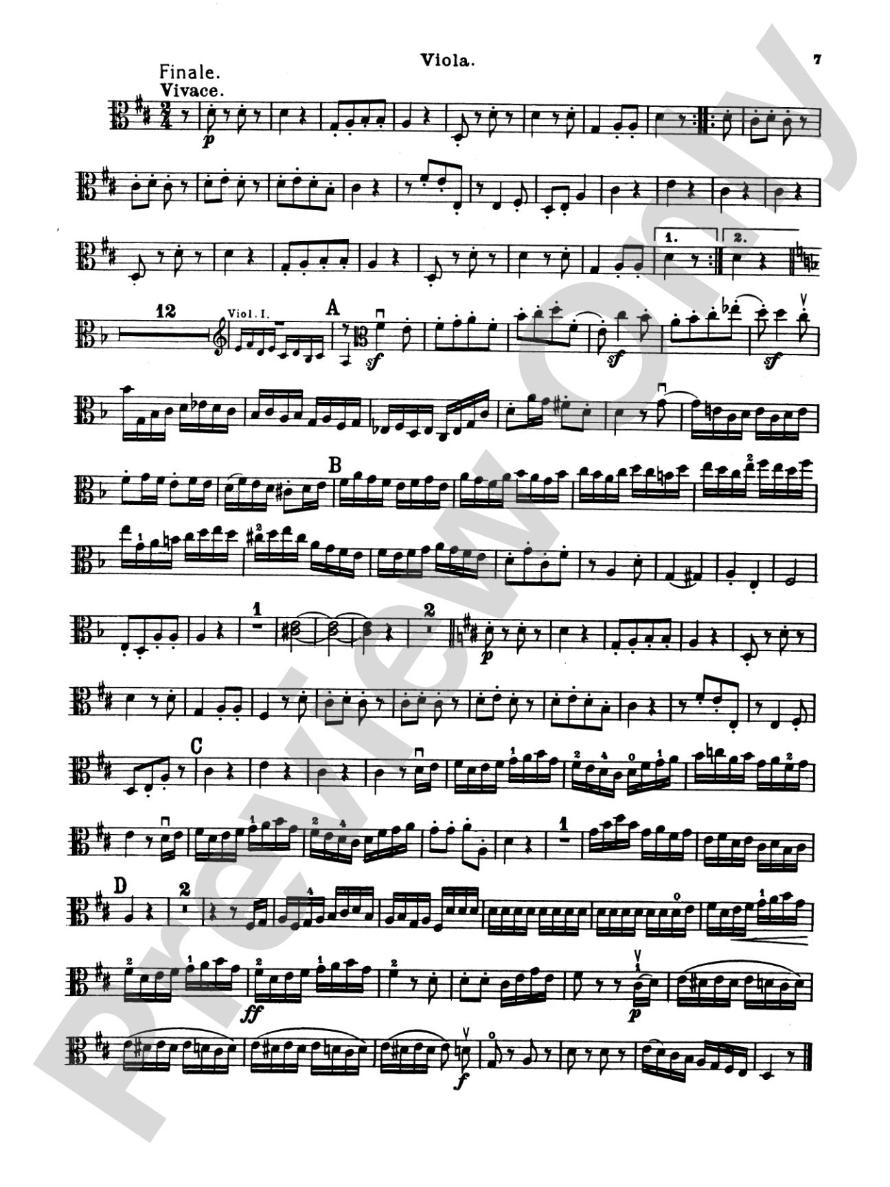 Thirty Celebrated String Quartets, Volume II - Op. 3, Nos. 3, 5; Op. 20, Nos. 4, 5, 6; Op. 33, Nos. 2, 3, 6; Op. 64, Nos. 5, 6; Op. 76, Nos. 1, 2, 3, 4, 5, 6: Viola