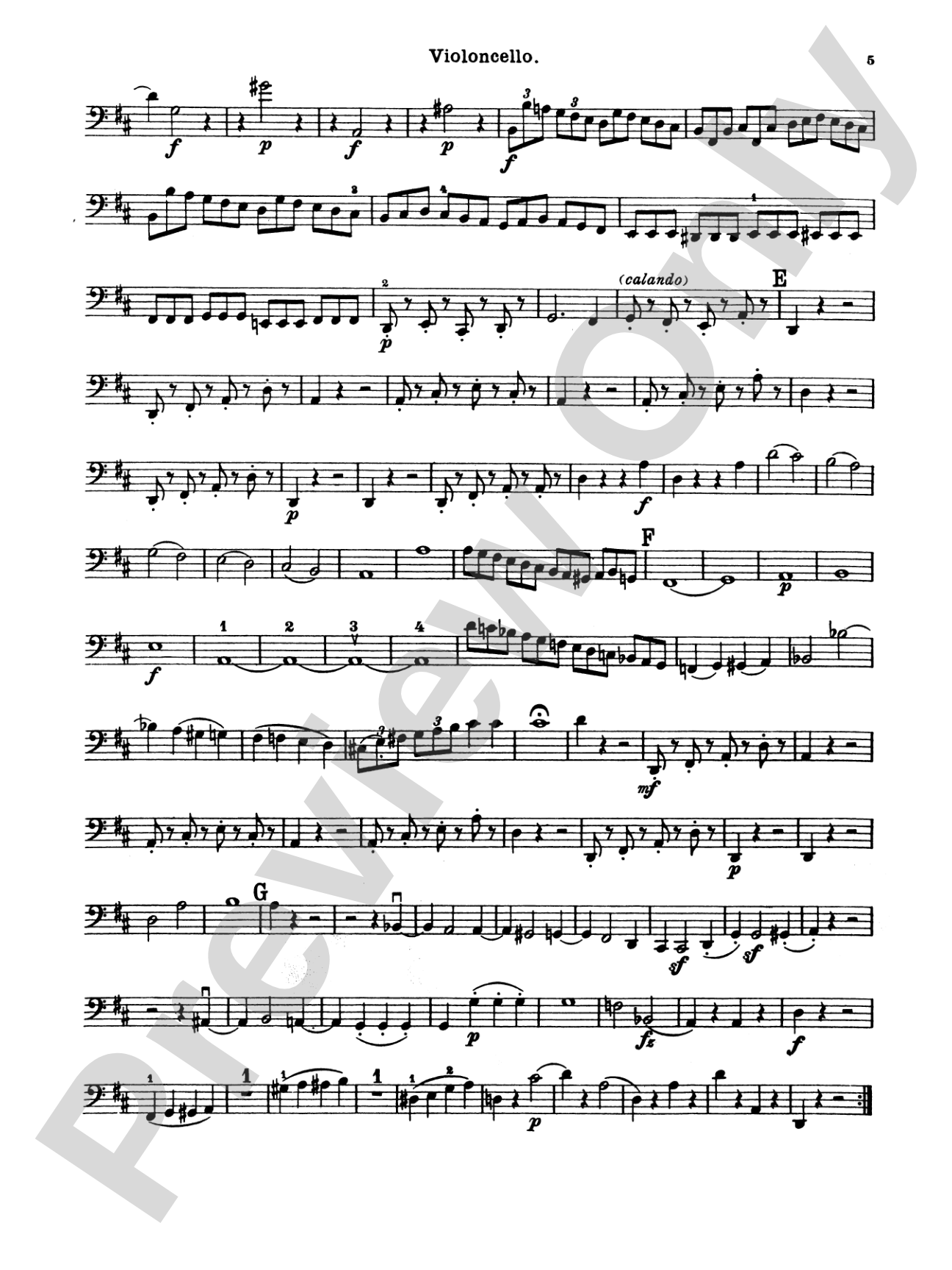 Thirty Celebrated String Quartets, Volume II - Op. 3, Nos. 3, 5; Op. 20, Nos. 4, 5, 6; Op. 33, Nos. 2, 3, 6; Op. 64, Nos. 5, 6; Op. 76, Nos. 1, 2, 3, 4, 5, 6: Cello