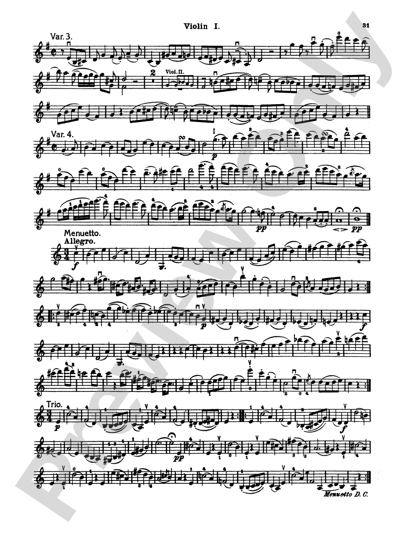 Thirty Celebrated String Quartets, Volume II - Op. 3, Nos. 3, 5; Op. 20, Nos. 4, 5, 6; Op. 33, Nos. 2, 3, 6; Op. 64, Nos. 5, 6; Op. 76, Nos. 1, 2, 3, 4, 5, 6: String Quartet Book