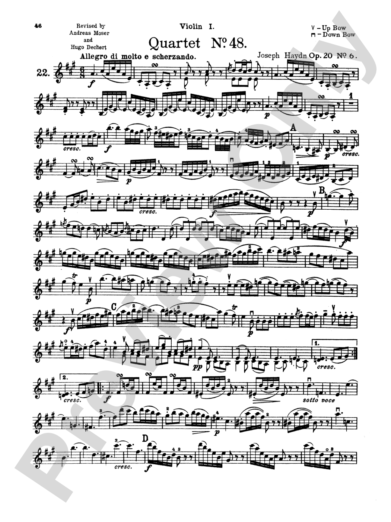 Thirty Celebrated String Quartets, Volume II - Op. 3, Nos. 3, 5; Op. 20, Nos. 4, 5, 6; Op. 33, Nos. 2, 3, 6; Op. 64, Nos. 5, 6; Op. 76, Nos. 1, 2, 3, 4, 5, 6: String Quartet Book
