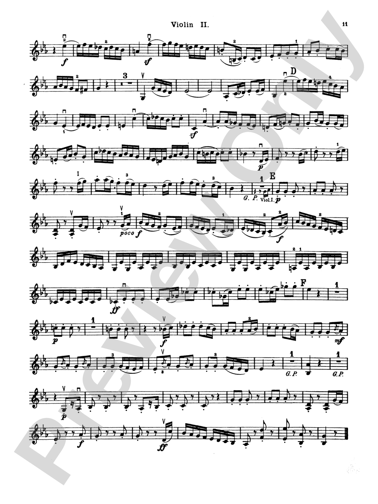 Thirty Celebrated String Quartets, Volume II - Op. 3, Nos. 3, 5; Op. 20, Nos. 4, 5, 6; Op. 33, Nos. 2, 3, 6; Op. 64, Nos. 5, 6; Op. 76, Nos. 1, 2, 3, 4, 5, 6: 2nd Violin