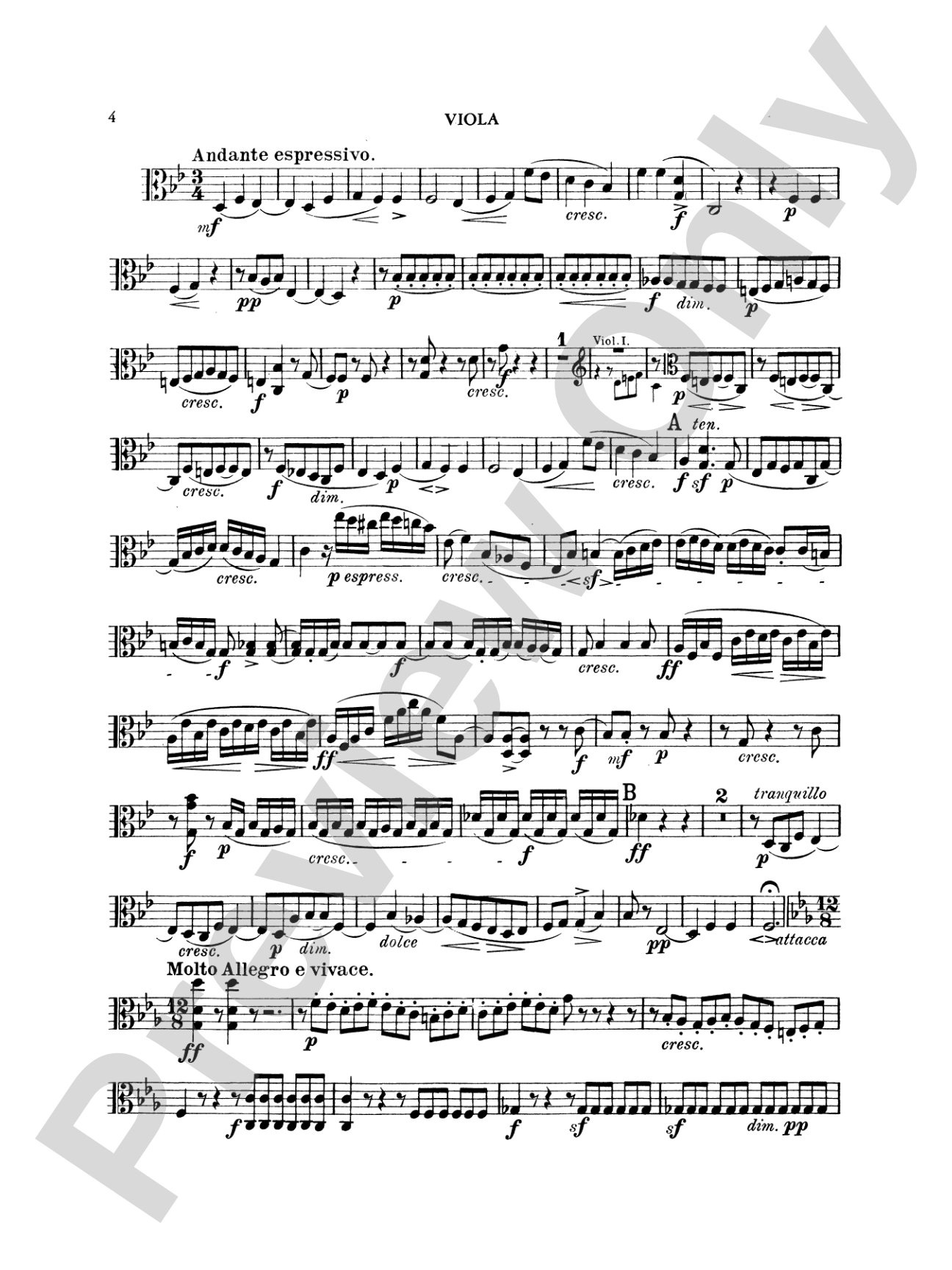 String Quartets, Op. 12; Op. 44, Nos. 1, 2 & 3: Viola