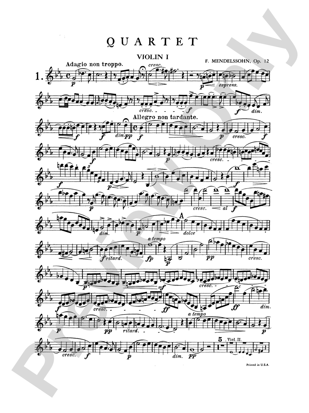 String Quartets, Op. 12; Op. 44, Nos. 1, 2 & 3: String Quartet Book