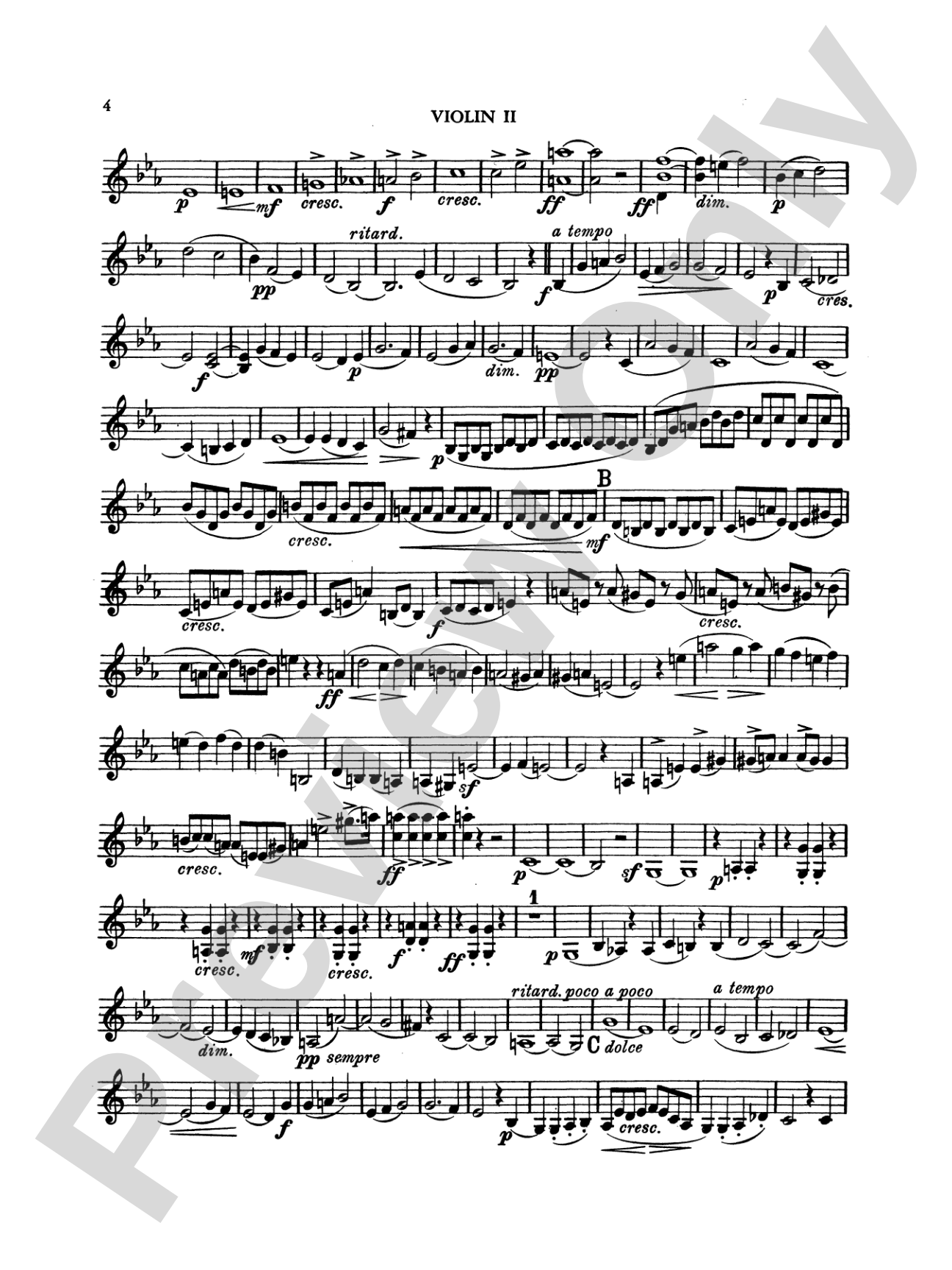 String Quartets, Op. 12; Op. 44, Nos. 1, 2 & 3: 2nd Violin