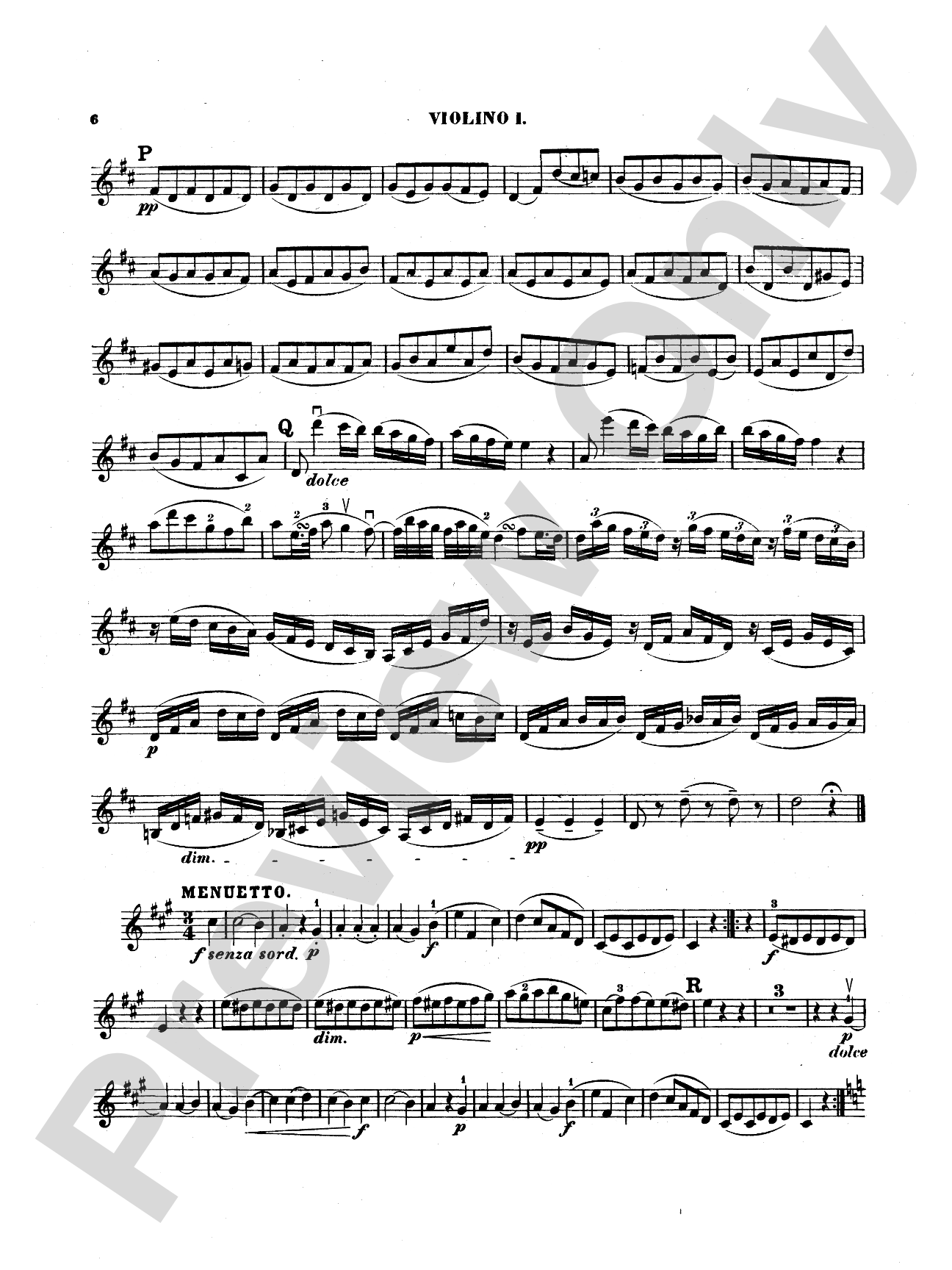 Quintet, K. 581: Chamber Quintet Score & Parts