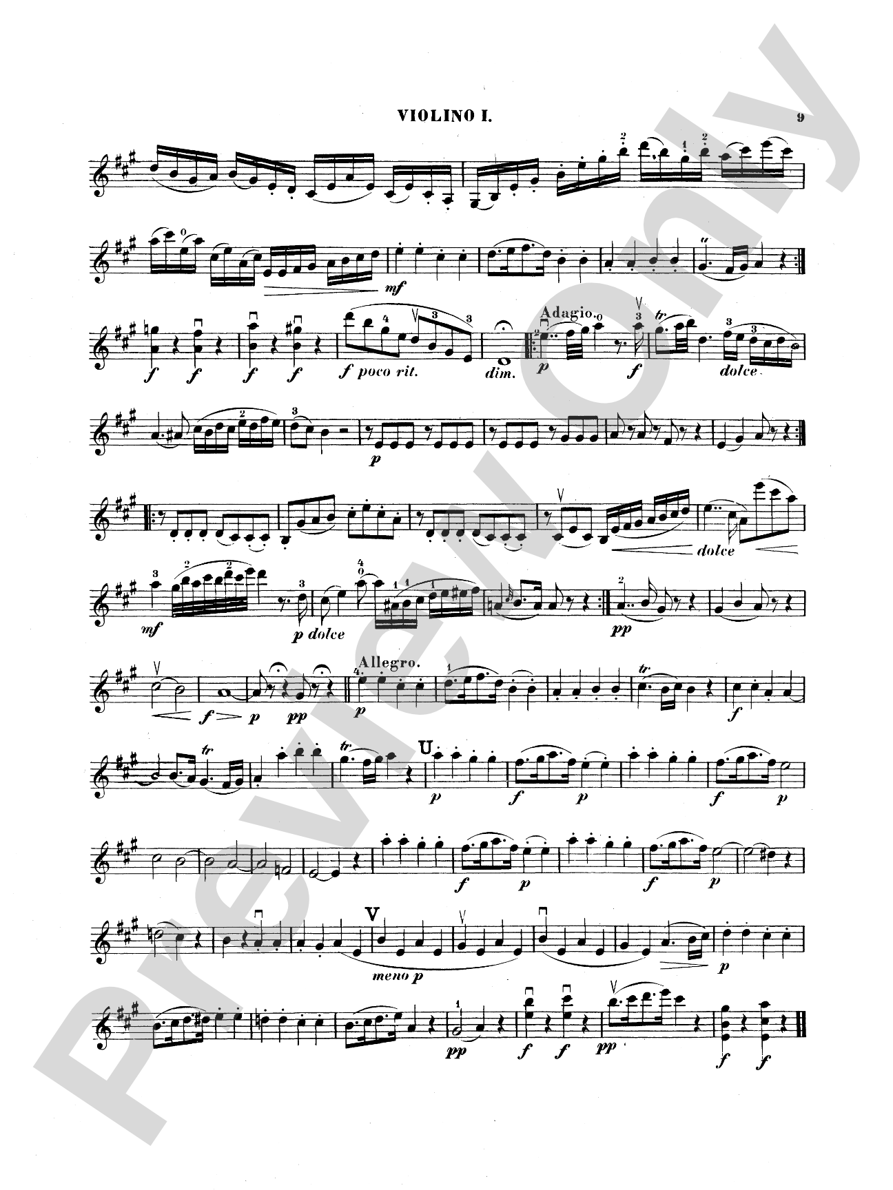 Quintet, K. 581: Chamber Quintet Score & Parts