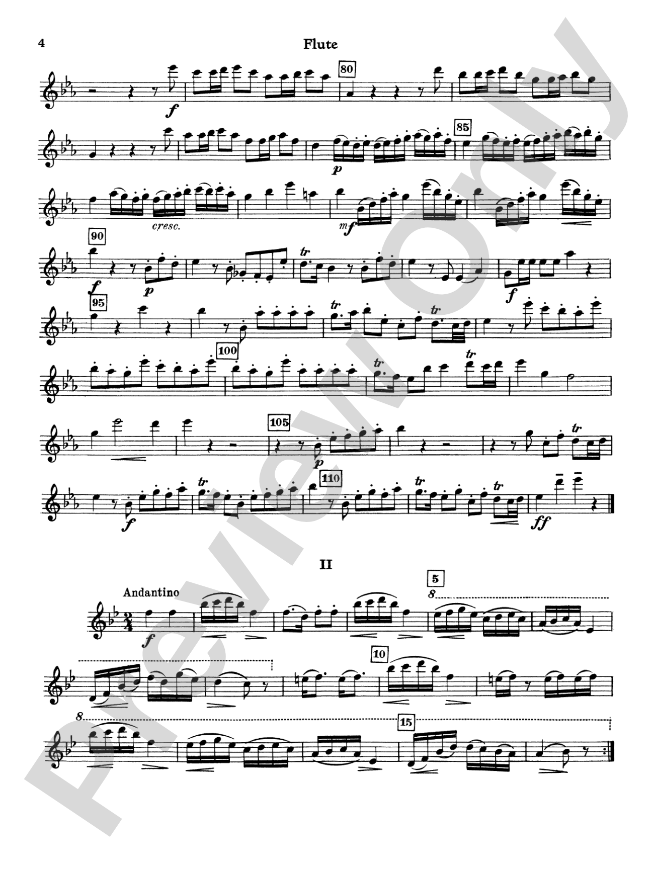 Divertimento No. 11, K. 251: Woodwind Quartet Book
