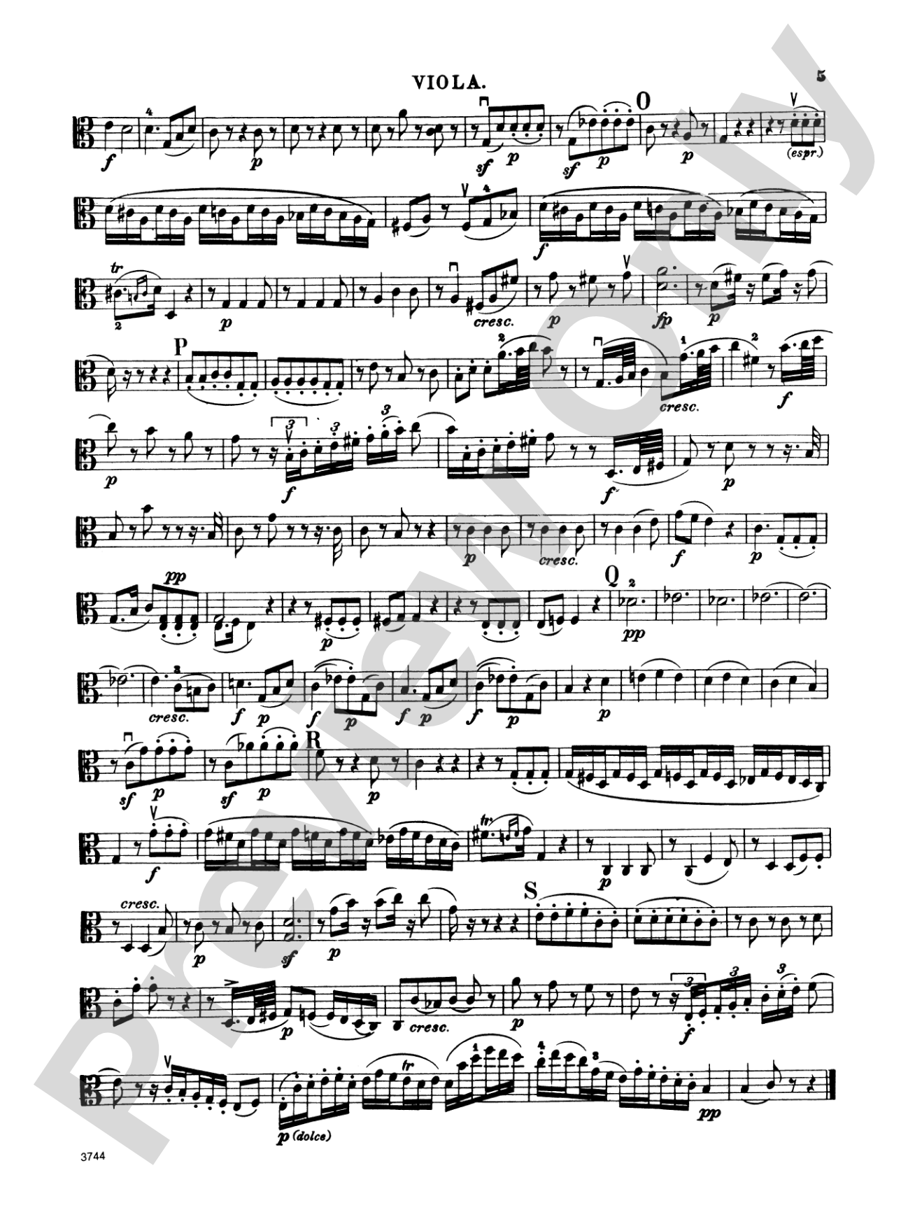 Ten Famous Quartets, K. 387, 421, 428, 458, 464, 465, 499, 575, 589, 590: Viola