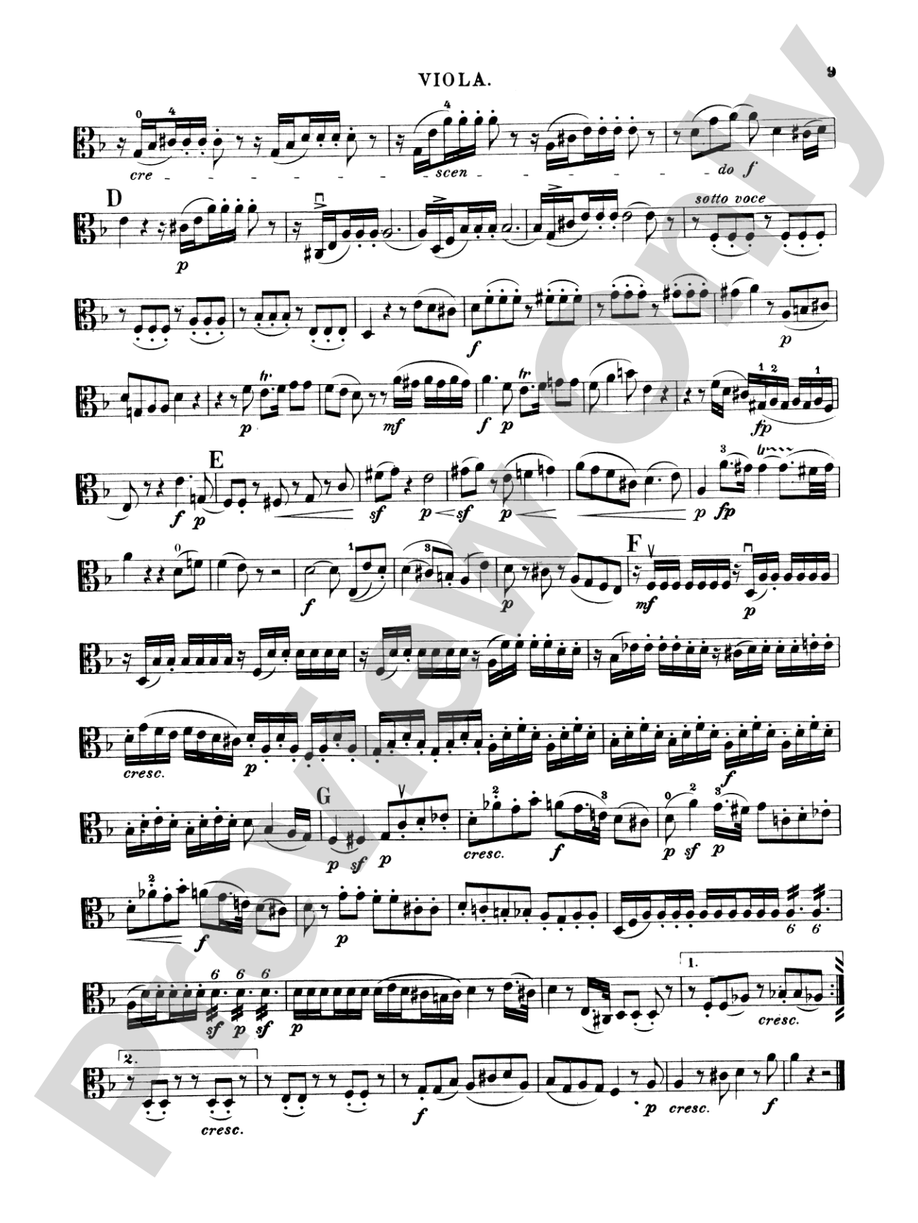 Ten Famous Quartets, K. 387, 421, 428, 458, 464, 465, 499, 575, 589, 590: Viola
