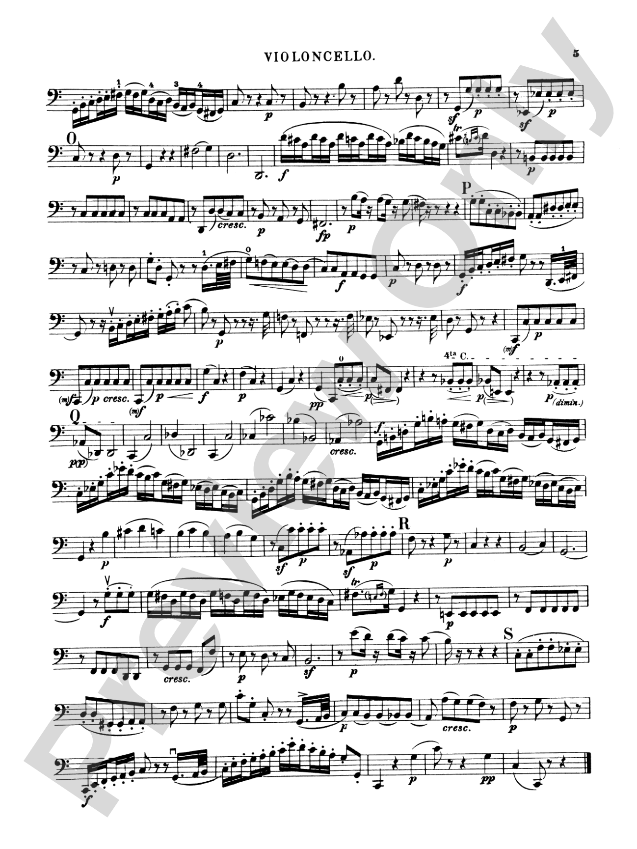 Ten Famous Quartets, K. 387, 421, 428, 458, 464, 465, 499, 575, 589, 590: Cello