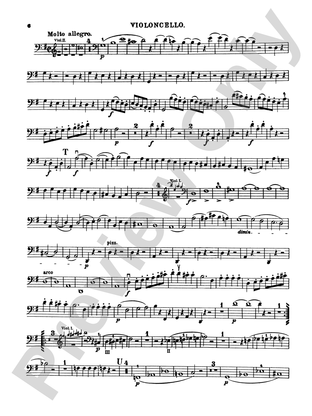 Ten Famous Quartets, K. 387, 421, 428, 458, 464, 465, 499, 575, 589, 590: Cello