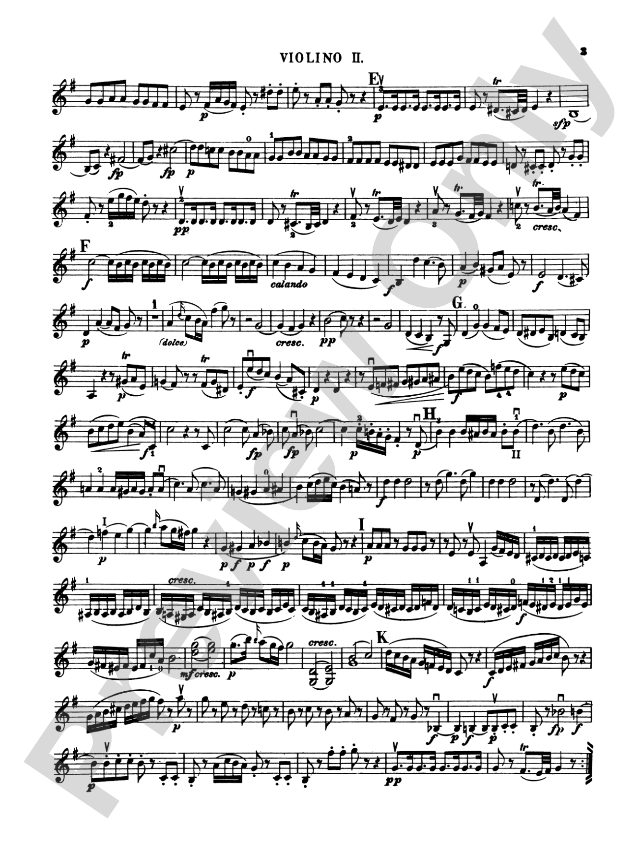 Ten Famous Quartets, K. 387, 421, 428, 458, 464, 465, 499, 575, 589, 590: 2nd Violin