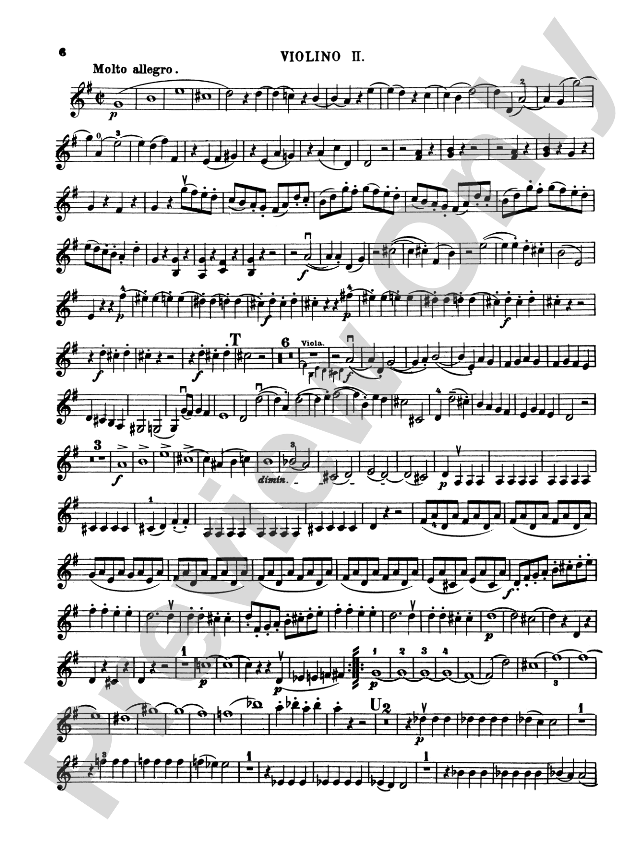 Ten Famous Quartets, K. 387, 421, 428, 458, 464, 465, 499, 575, 589, 590: 2nd Violin
