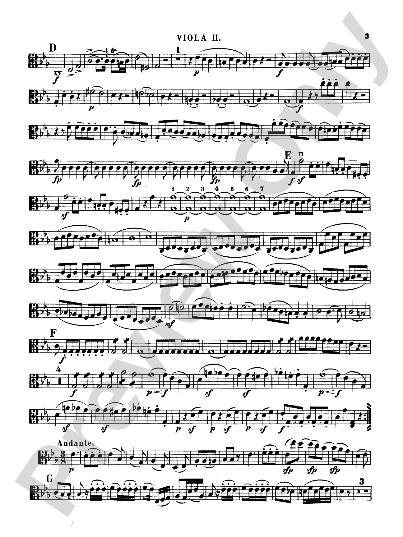 String Quintets, K. 406, 515, 516, 593, 614: 2nd Viola
