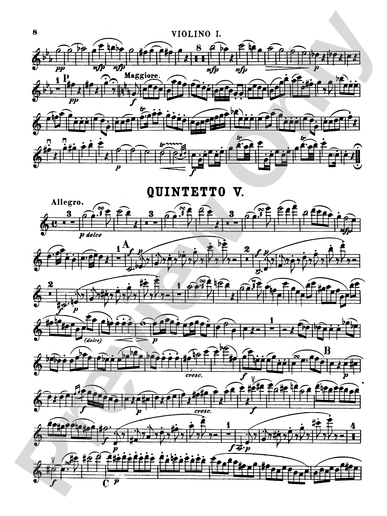 String Quintets, K. 406, 515, 516, 593, 614: String Quintet Book