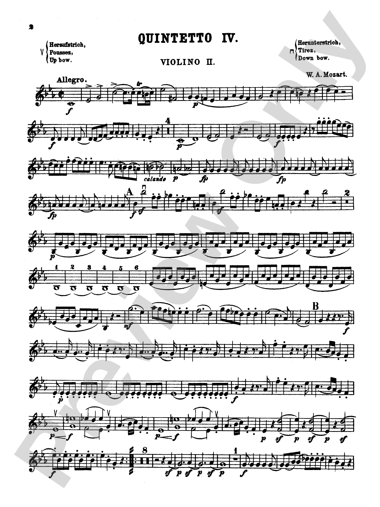 String Quintets, K. 406, 515, 516, 593, 614: 2nd Violin