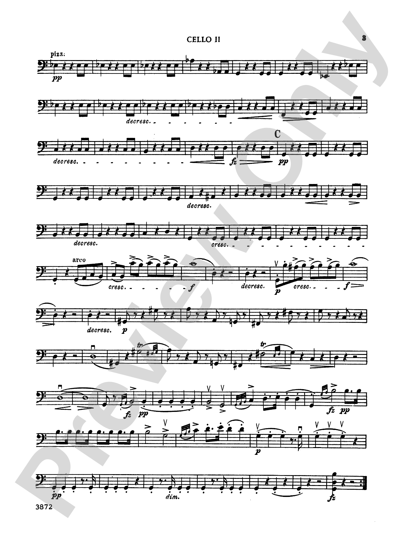 String Quintet in C Major, Op. 163: 2nd Cello