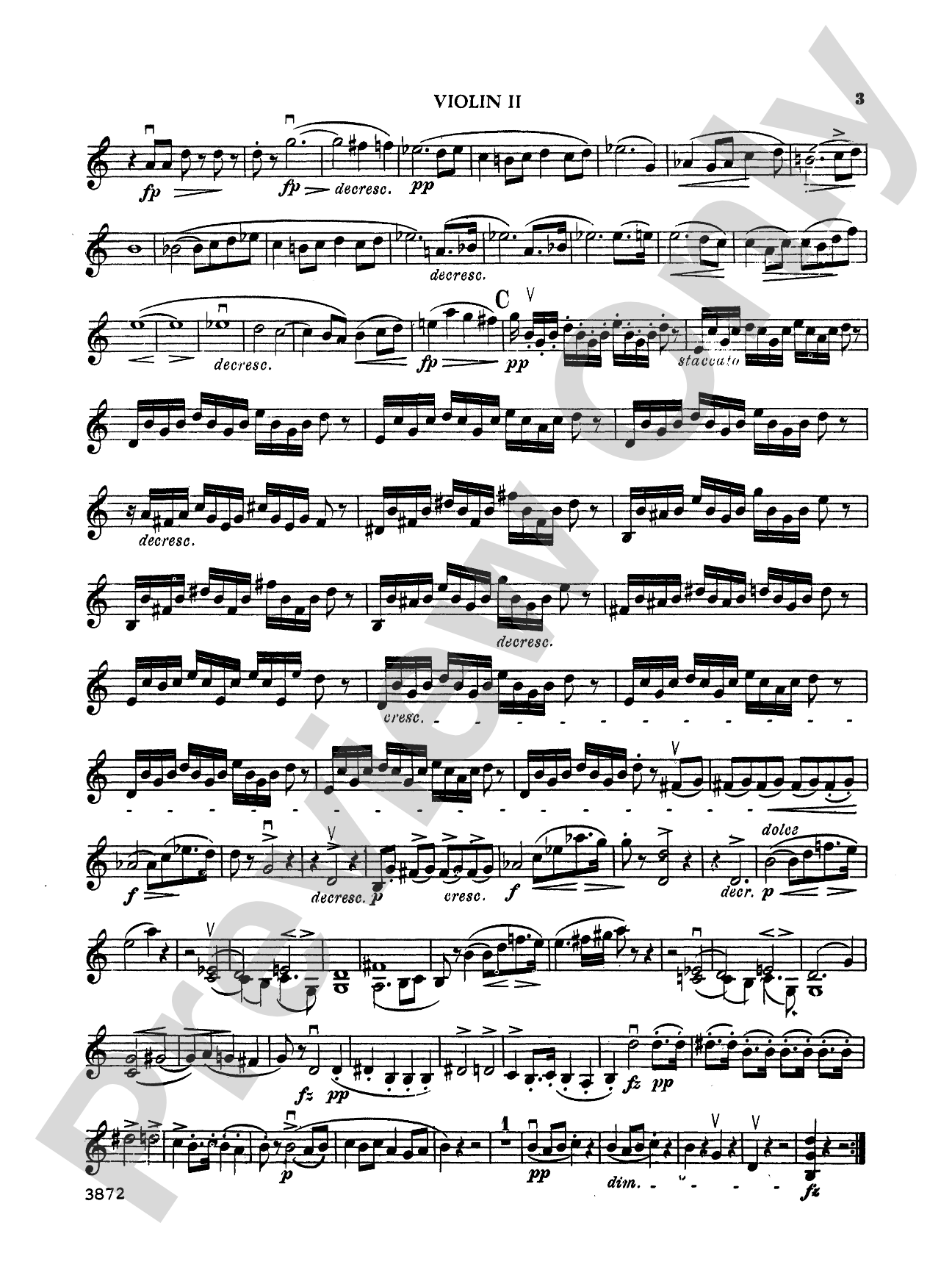 String Quintet in C Major, Op. 163: 2nd Violin