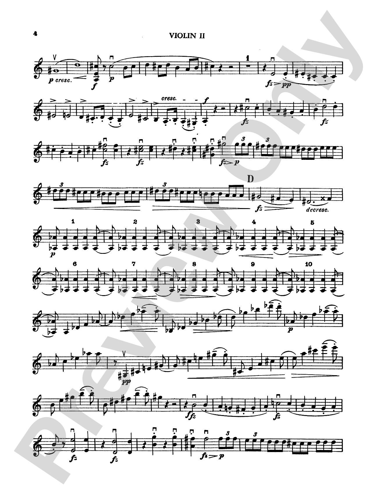 String Quintet in C Major, Op. 163: 2nd Violin