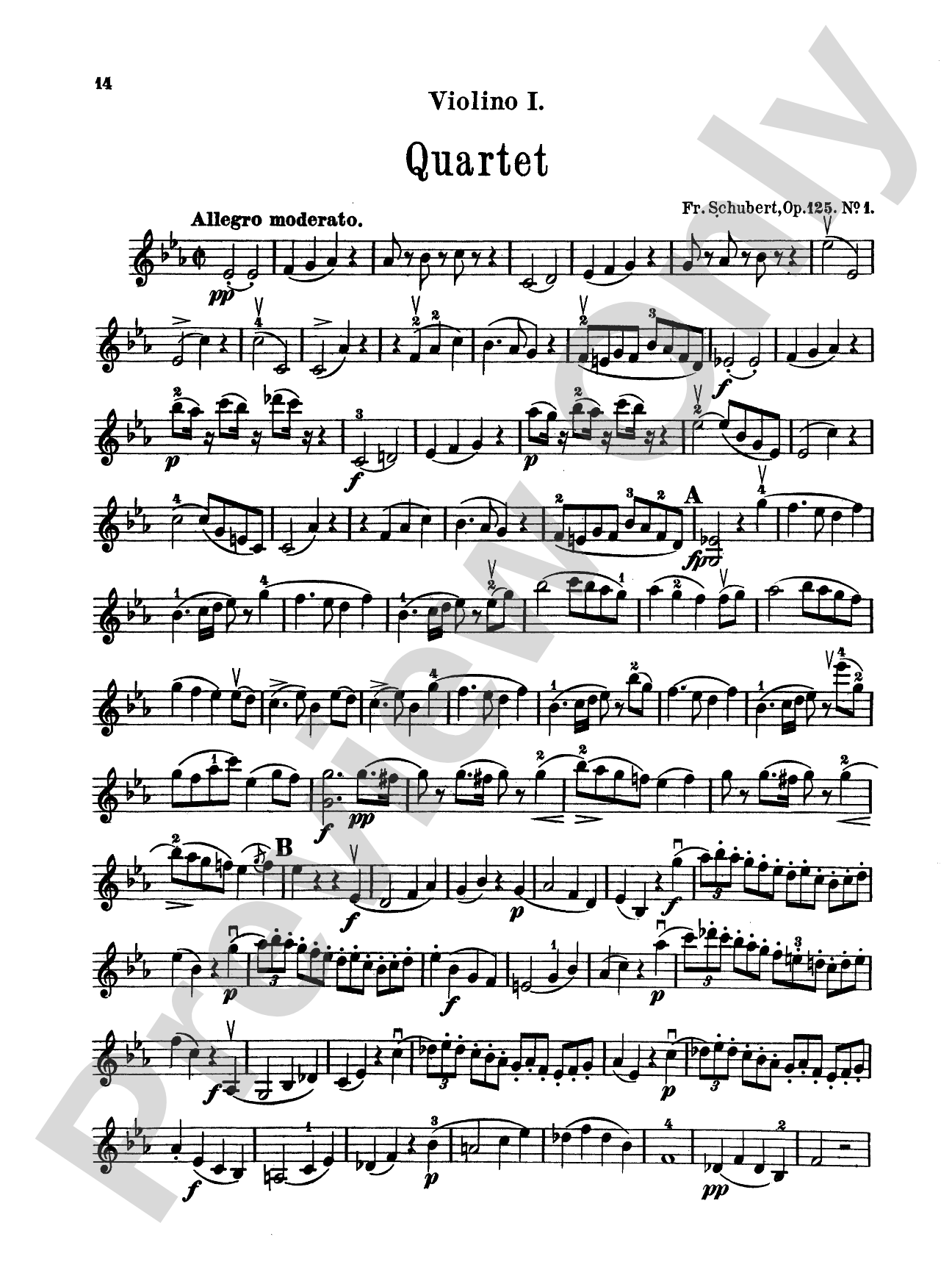 String Quartets, Volume I: Op. 29; Op. 125, Nos. 1 & 2; Op. Posth. in D Minor: String Quartet Book