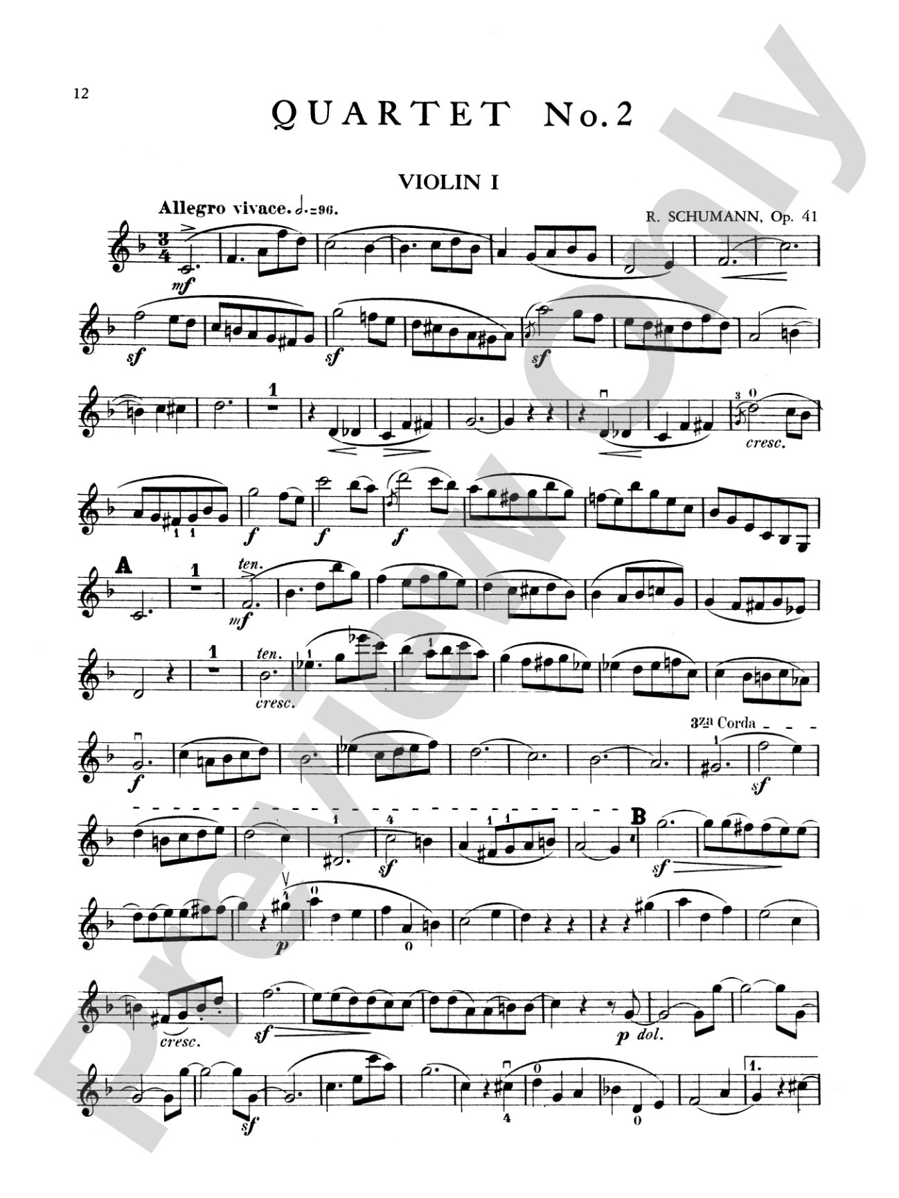 String Quartets, Op. 41, Nos. 1, 2 & 3: String Quartet Book