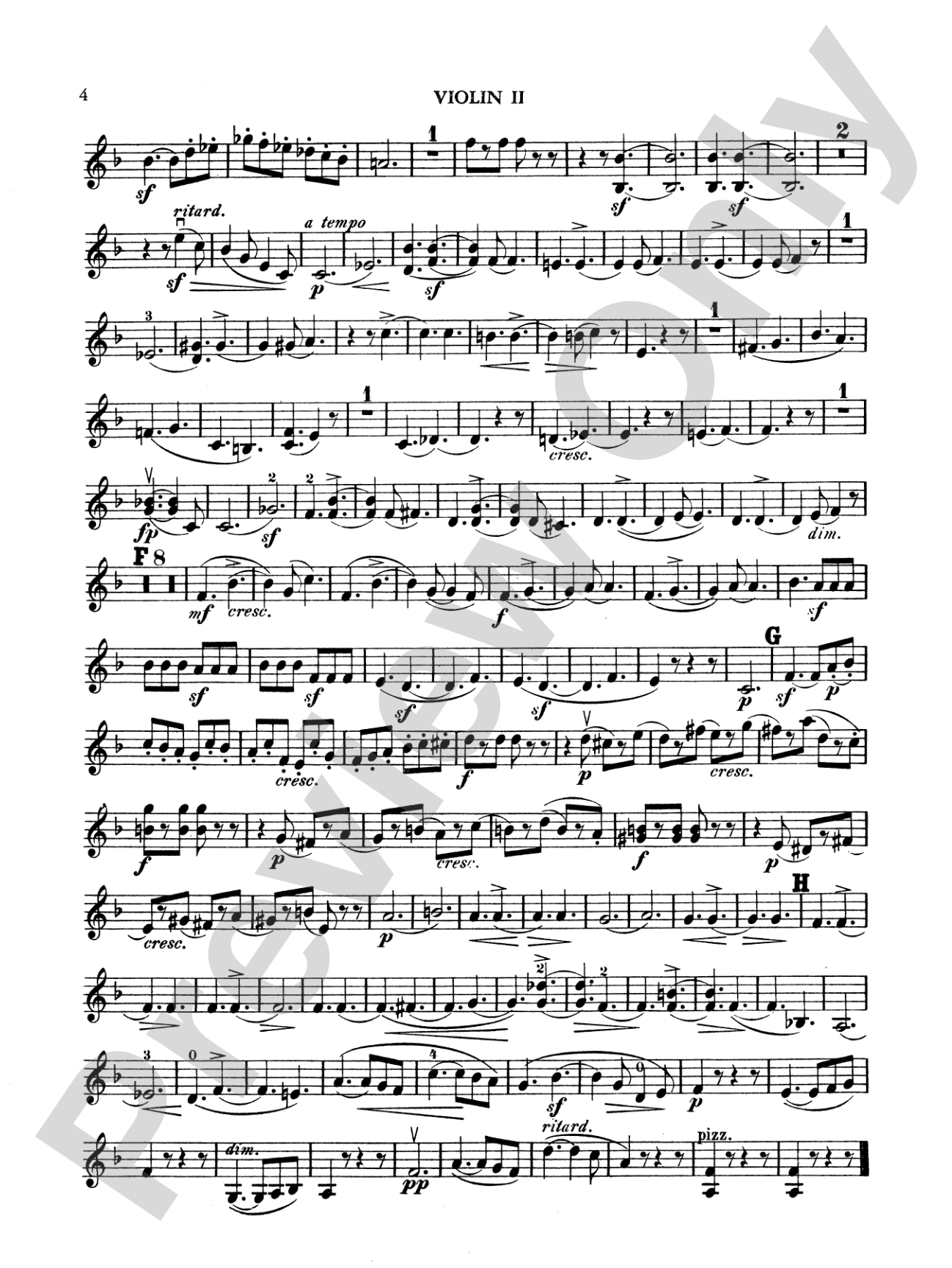 String Quartets, Op. 41, Nos. 1, 2 & 3: 2nd Violin