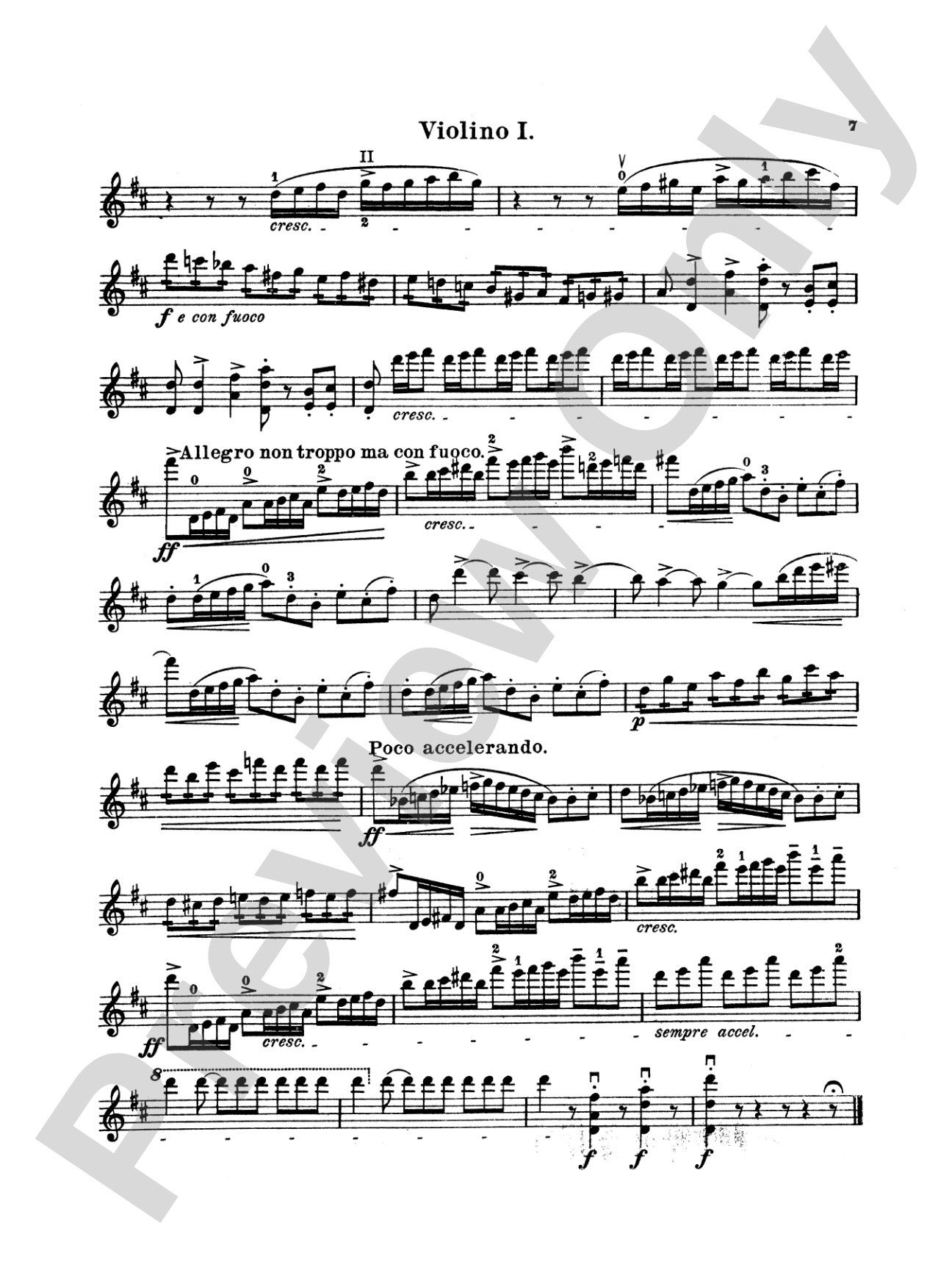 String Quartet in D Major, Op. 11: String Quartet Book