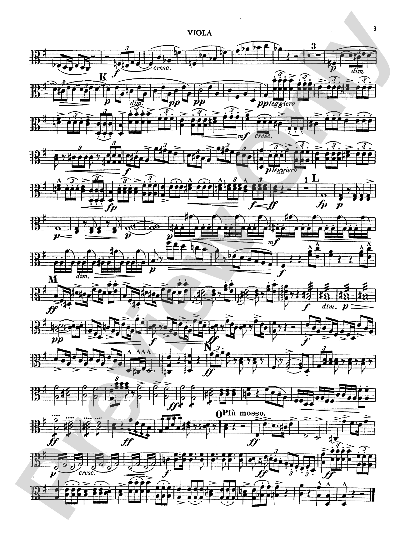 Quintet in G Major, Op. 77: Viola