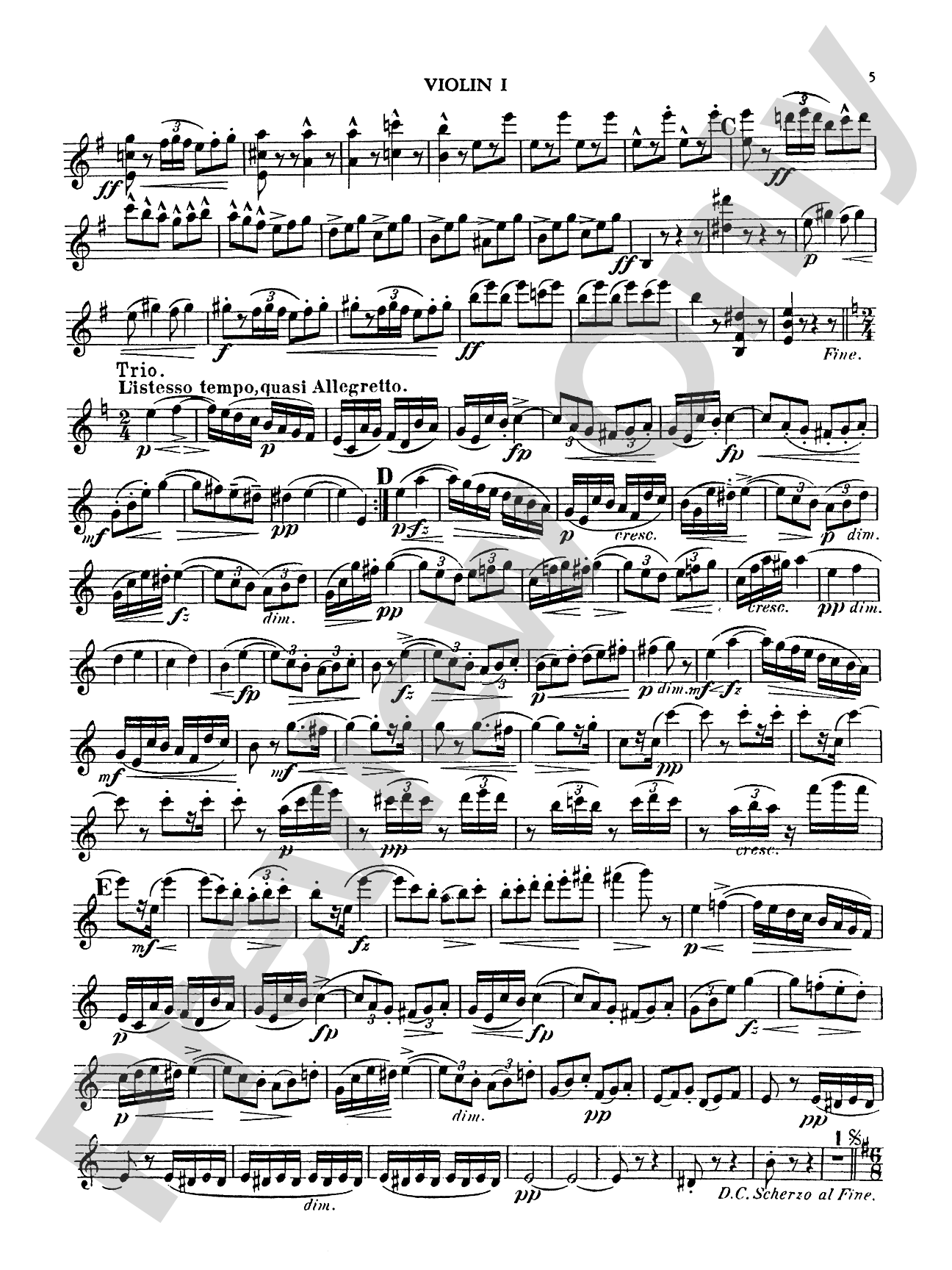 Quintet in G Major, Op. 77: String Quintet Book