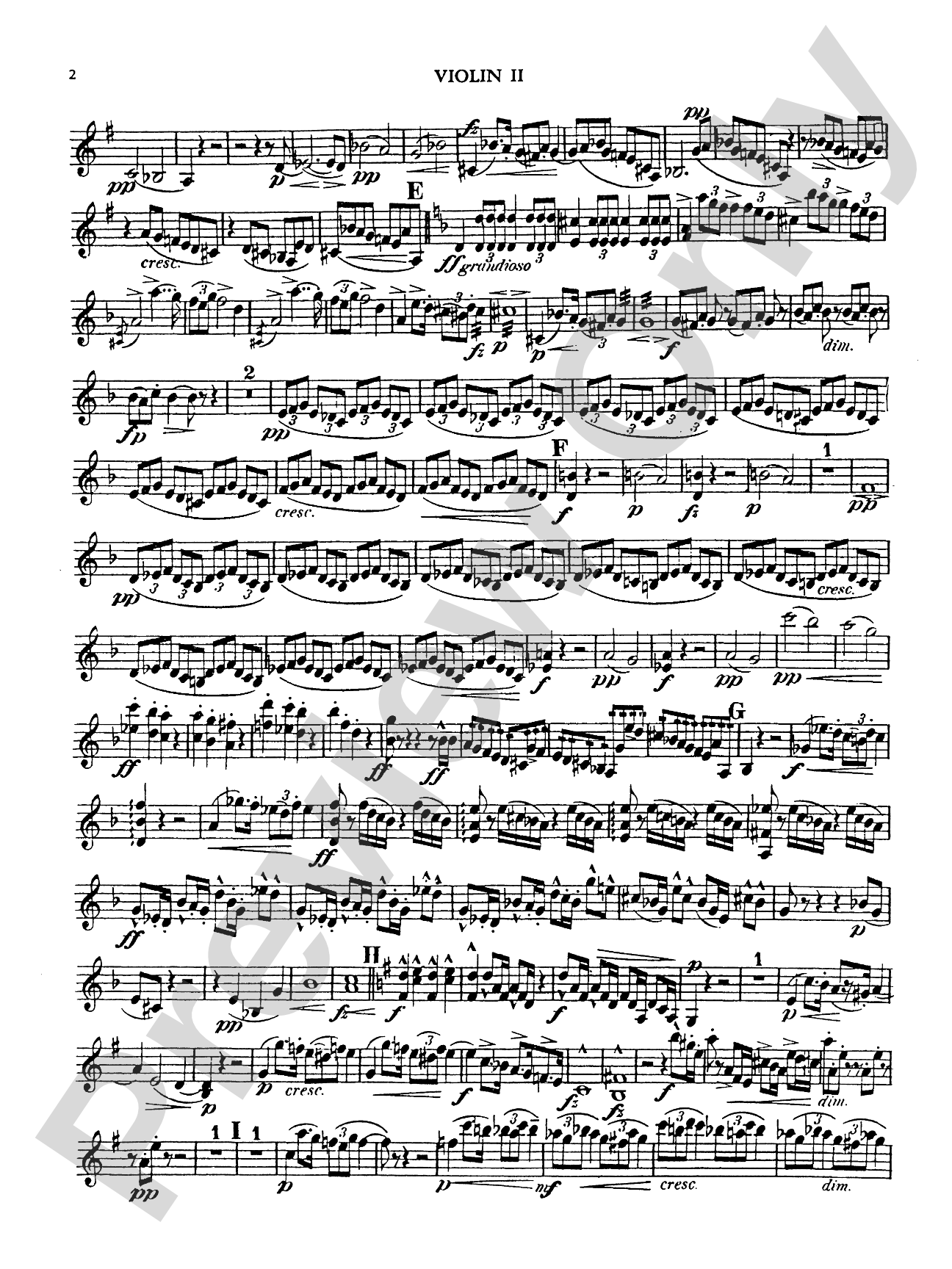 Quintet in G Major, Op. 77: 2nd Violin