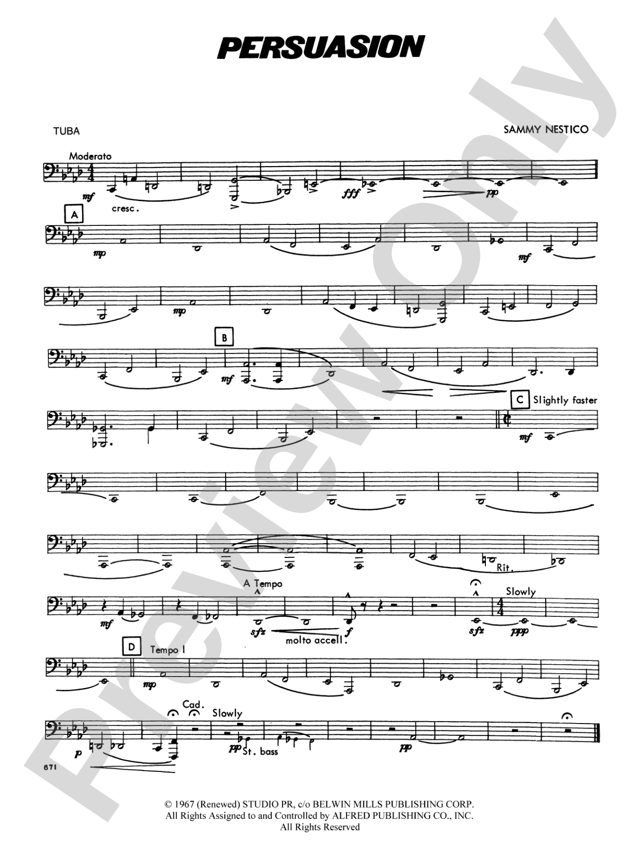 Persuasion: Tuba