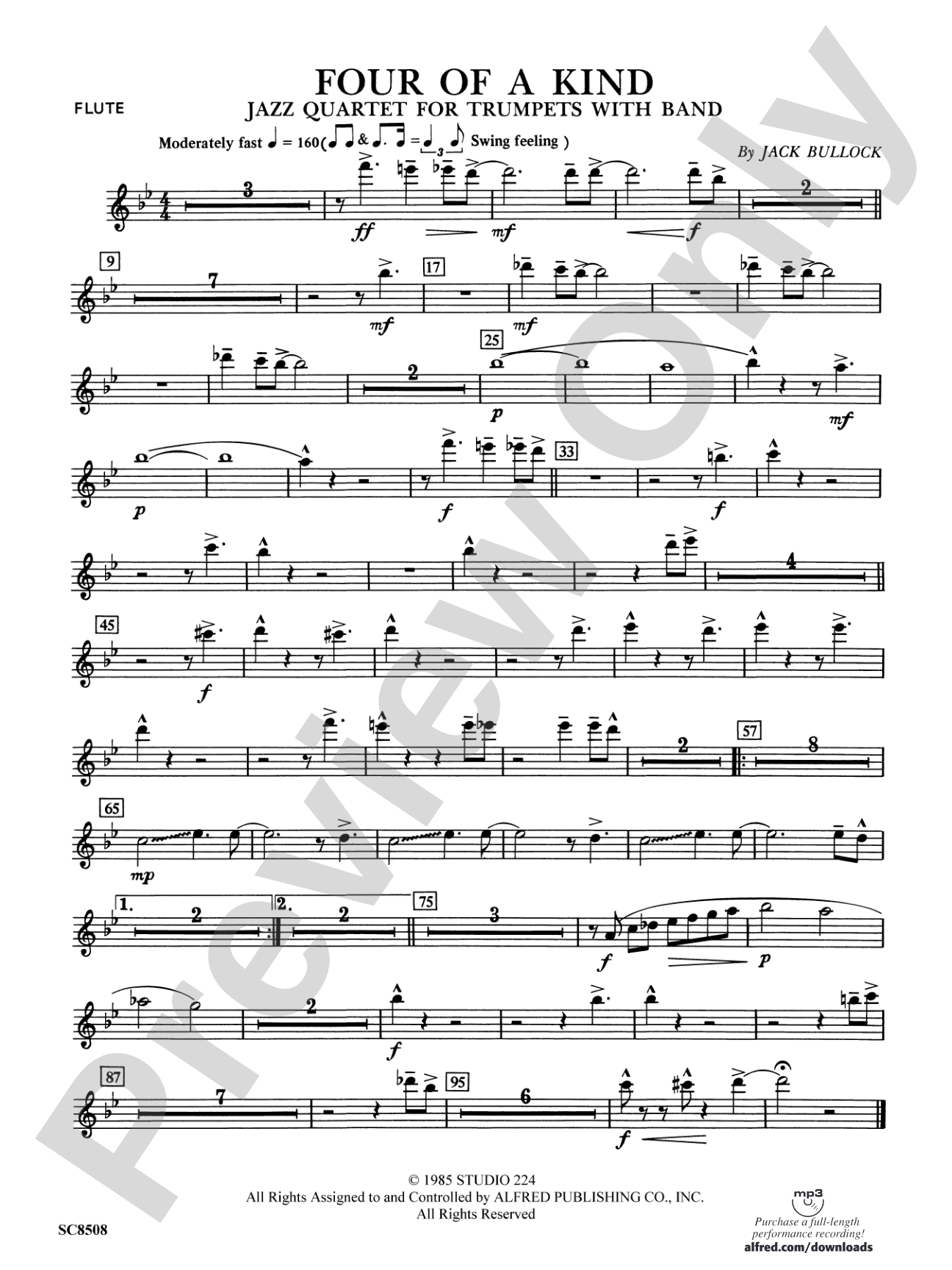 Four of a Kind: Flute