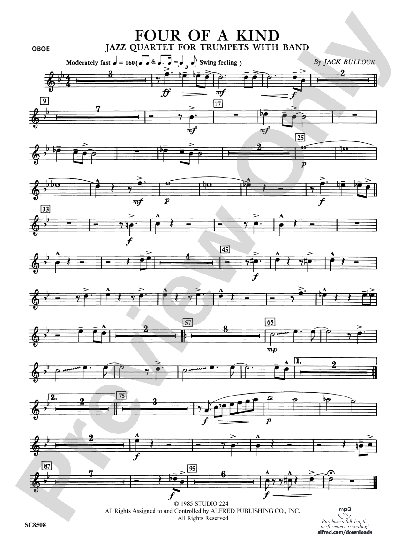 Four of a Kind: Oboe